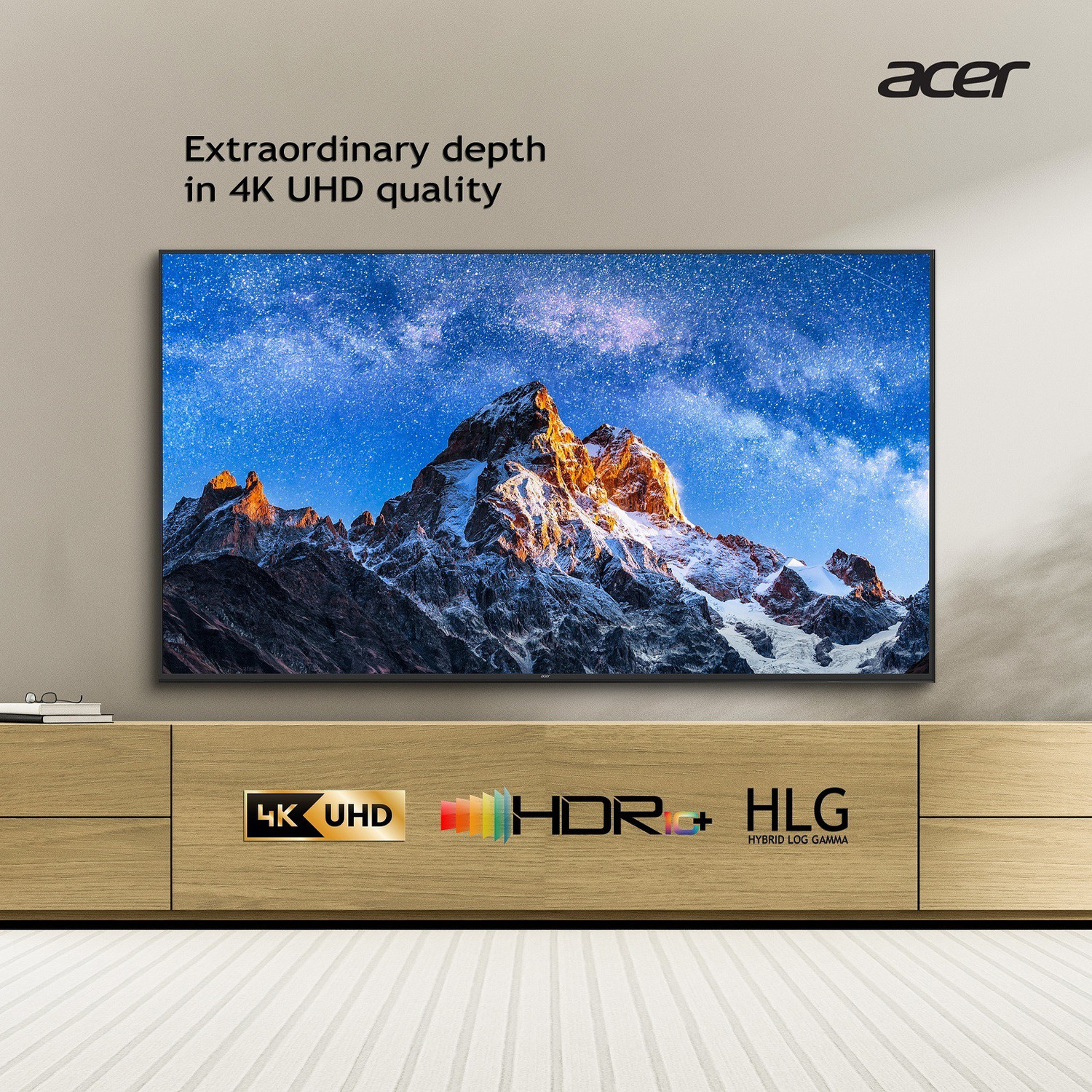 Image of Acer XL Series 177.8 cm (70 inch) Ultra HD (4K) LED Smart Android TV (AR70AP2851UD)