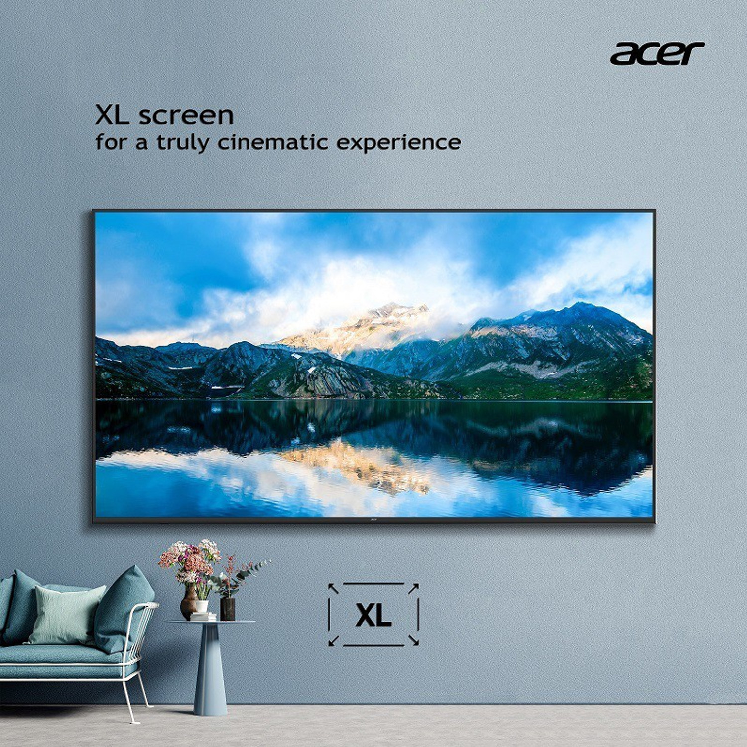 Image of Acer XL Series 177.8 cm (70 inch) Ultra HD (4K) LED Smart Android TV (AR70AP2851UD)