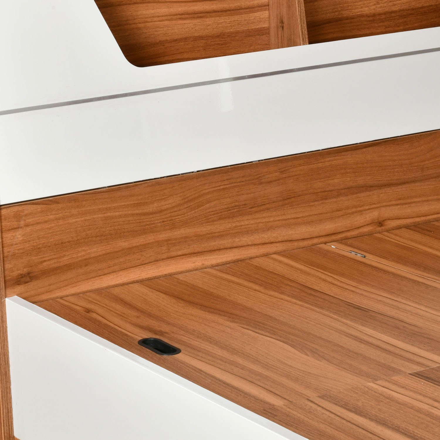 Image of @Home by nilkamal Eternal Engineered Wood King Hydraulic Bed, 223 cm x 193 cm (7.32 ft x 6.33 ft)