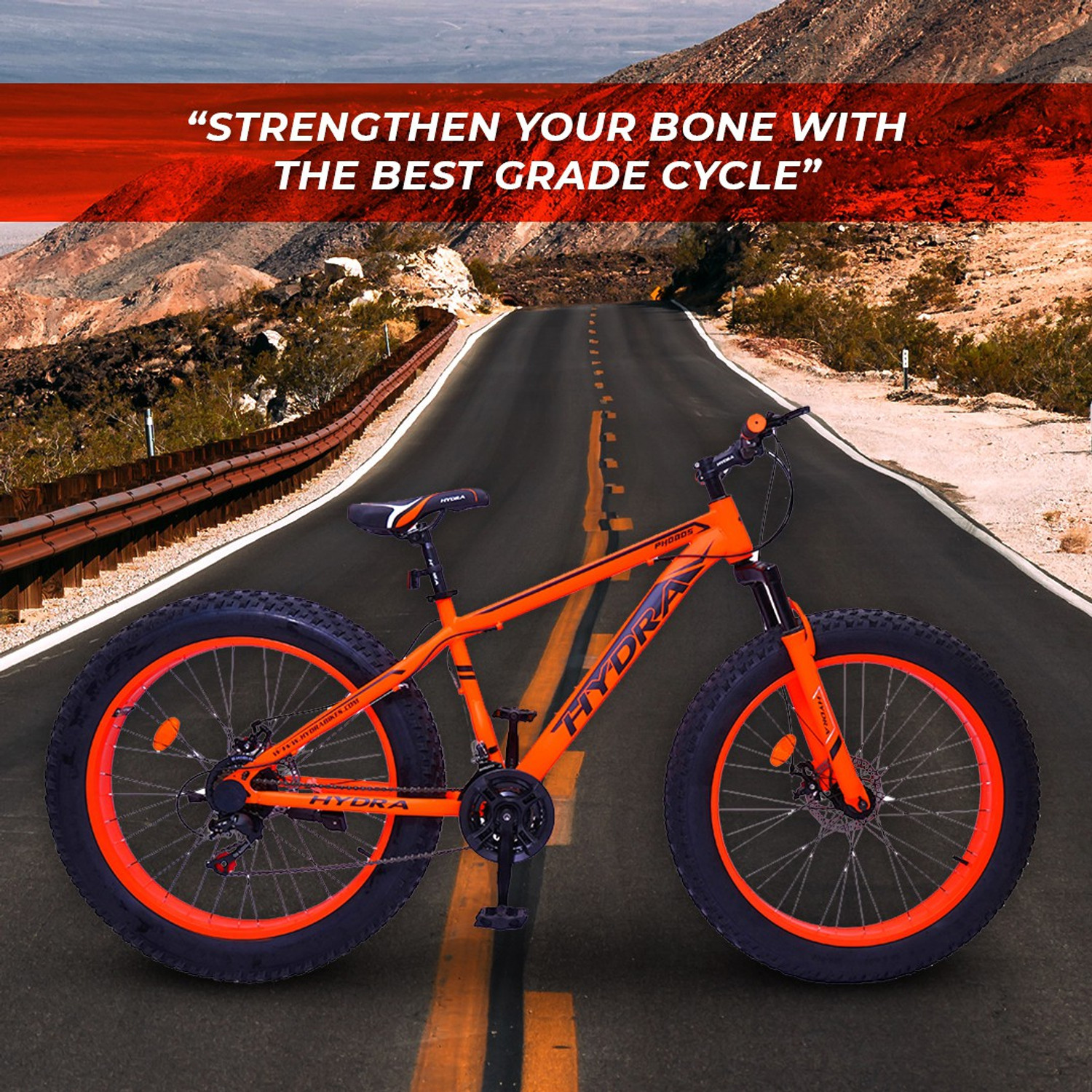 Hydra Phobos 85 Assembled 26 T Fat Tyre Cycle Price History
