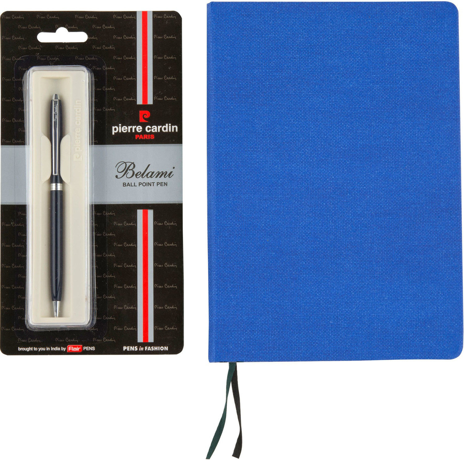 Image of Concept 2022 Canvas Diary + Pierre Cardin Belami Ball Pen Pen Gift Set