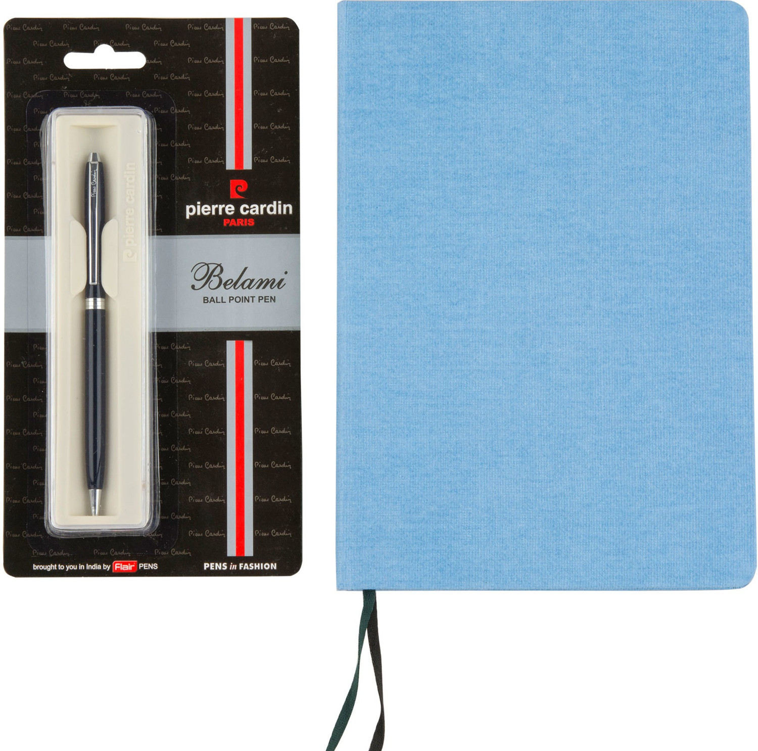 Image of Concept 2022 Canvas Diary + Pierre Cardin Belami Ball Pen Pen Gift Set