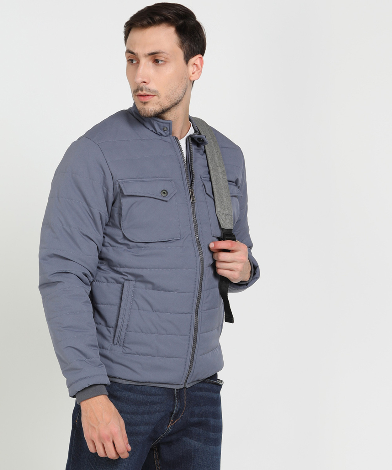 Image of Breil By Fort Collins Full Sleeve Solid Men Jacket