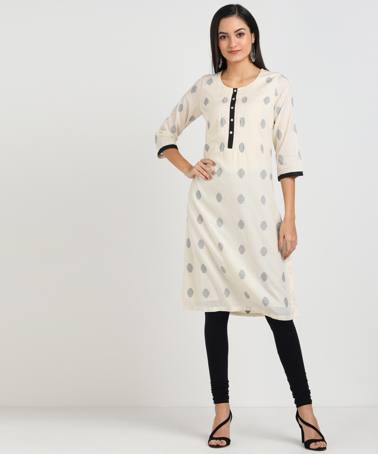 100% Pure Cotton Viscose Rayon Printed Straight Kurta With Leggings Set  Bust Size: 34 Inch (In) at Best Price in Moradabad | Fatima Fashion