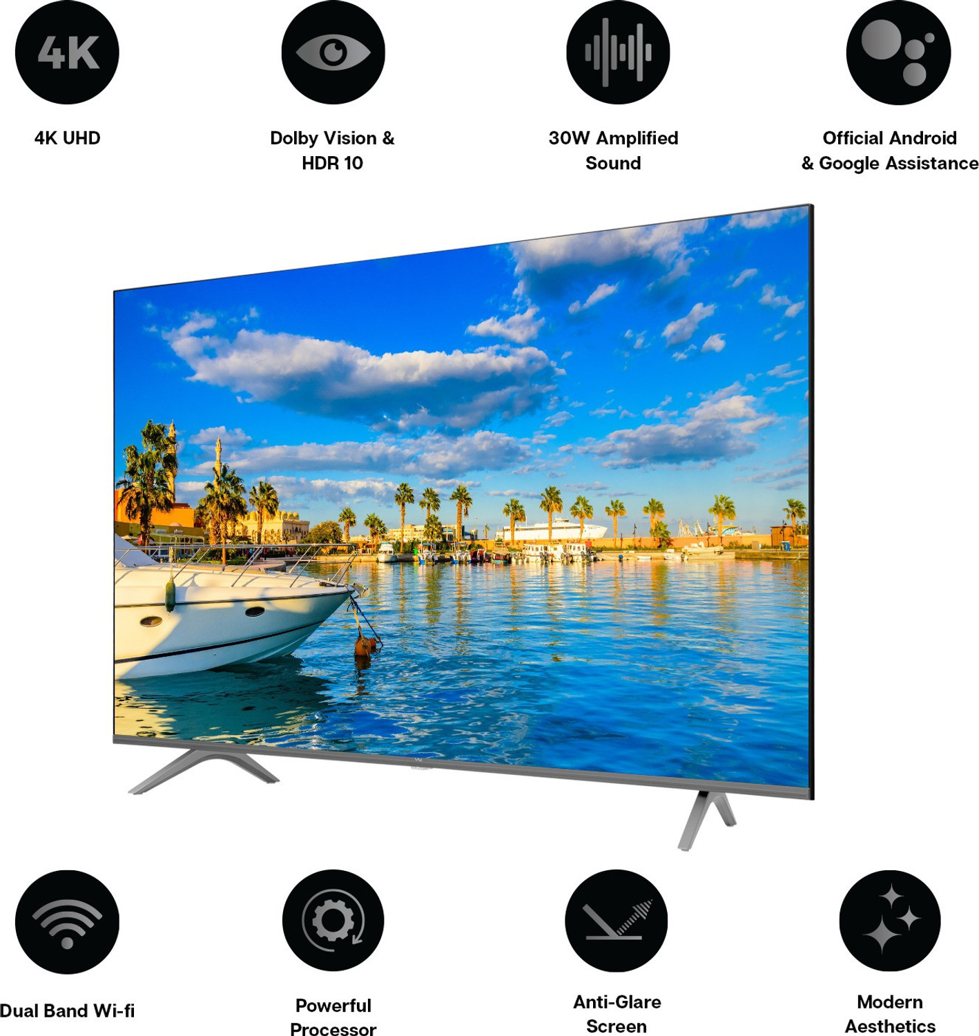 Image of Vu Premium 108 cm (43 inch) Ultra HD (4K) LED Smart Android TV