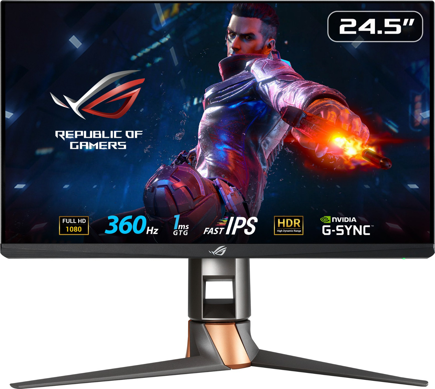 ASUS ROG 24.5 inch Full HD LED Backlit IPS Panel Gaming Monitor (PG259