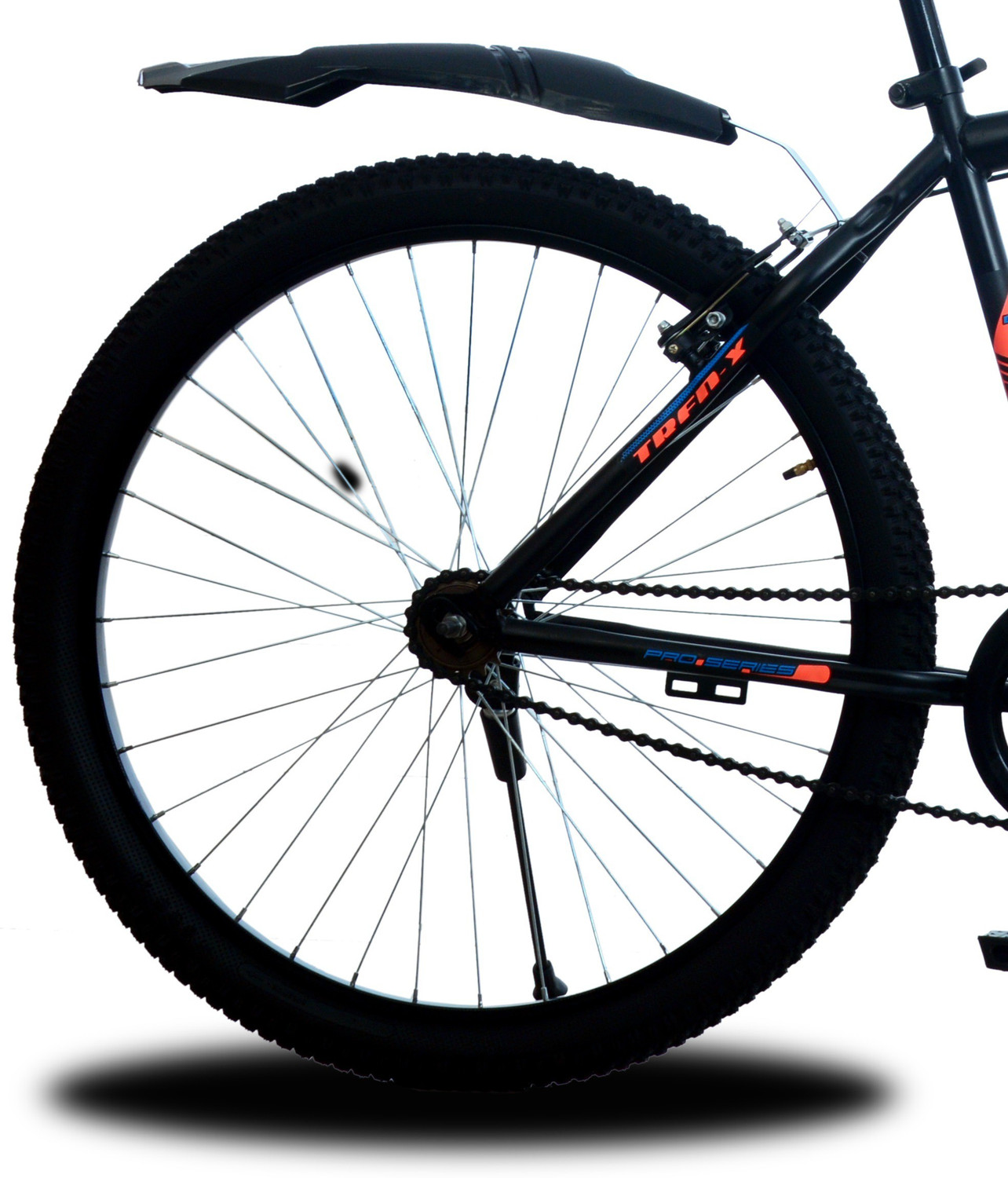 Vampire TRED X City Bike Bicycle Single Speed Matte Black FULLY