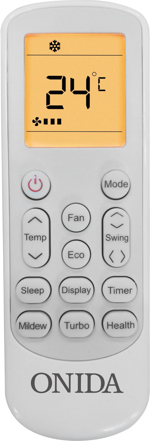 Image of ONIDA 1.5 Ton 3 Star Split Inverter AC - White (IR183IVR, Copper Condenser)