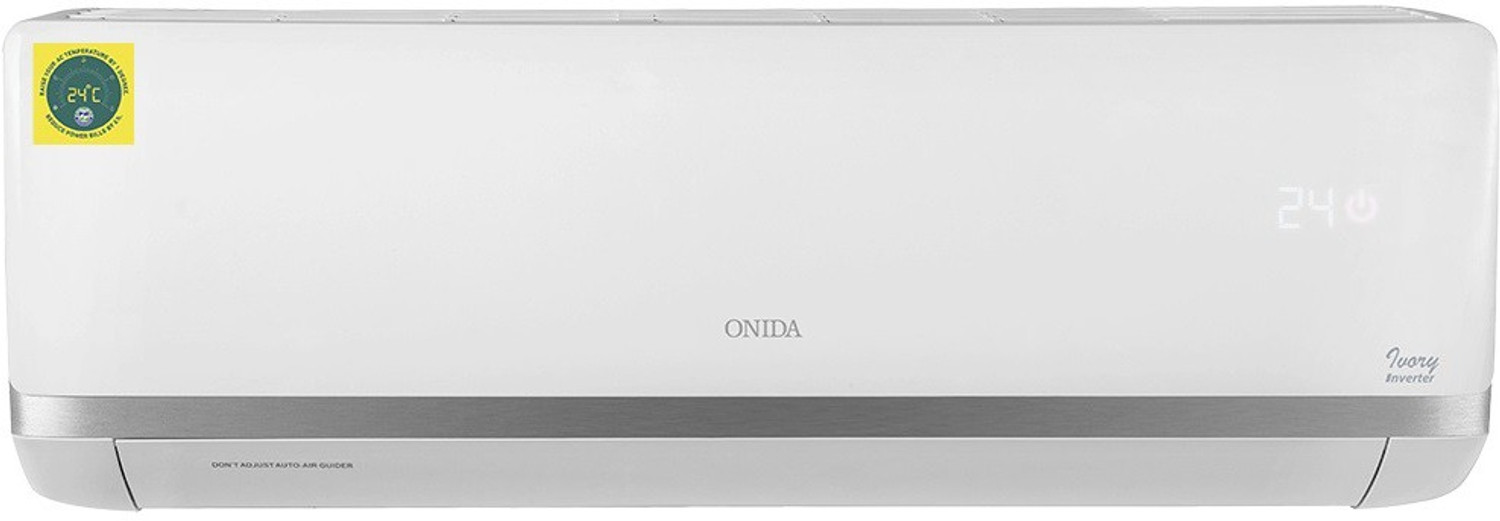 Image of ONIDA 1.5 Ton 3 Star Split Inverter AC - White (IR183IVR, Copper Condenser)