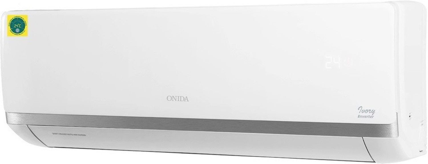 Image of ONIDA 1.5 Ton 3 Star Split Inverter AC - White (IR183IVR, Copper Condenser)