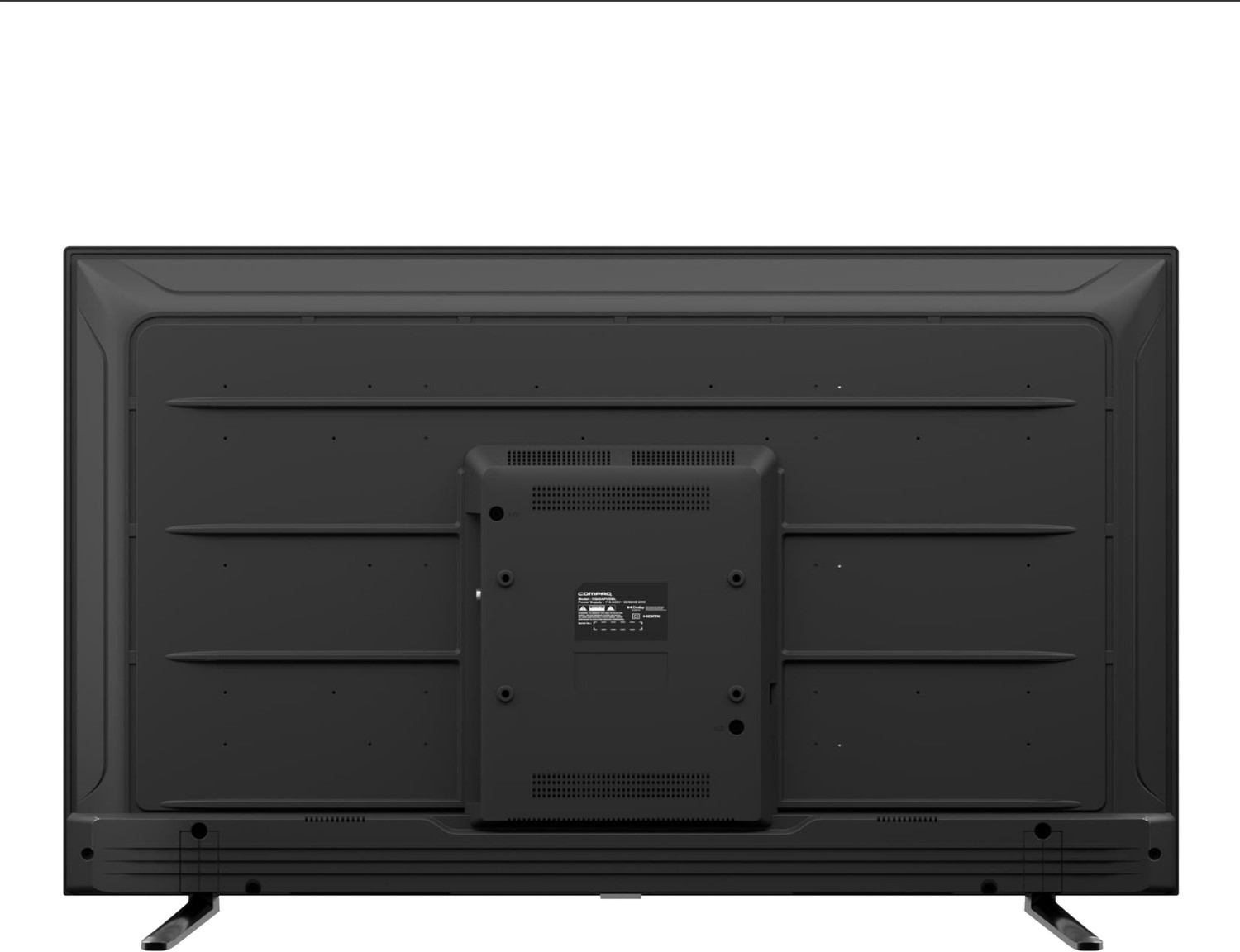 Image of Compaq HUEQ G43B 108 cm (43 inch) Ultra HD (4K) LED Smart Android TV with 2 GB RAM, Mimi Sound Personalisation, Google Assistant