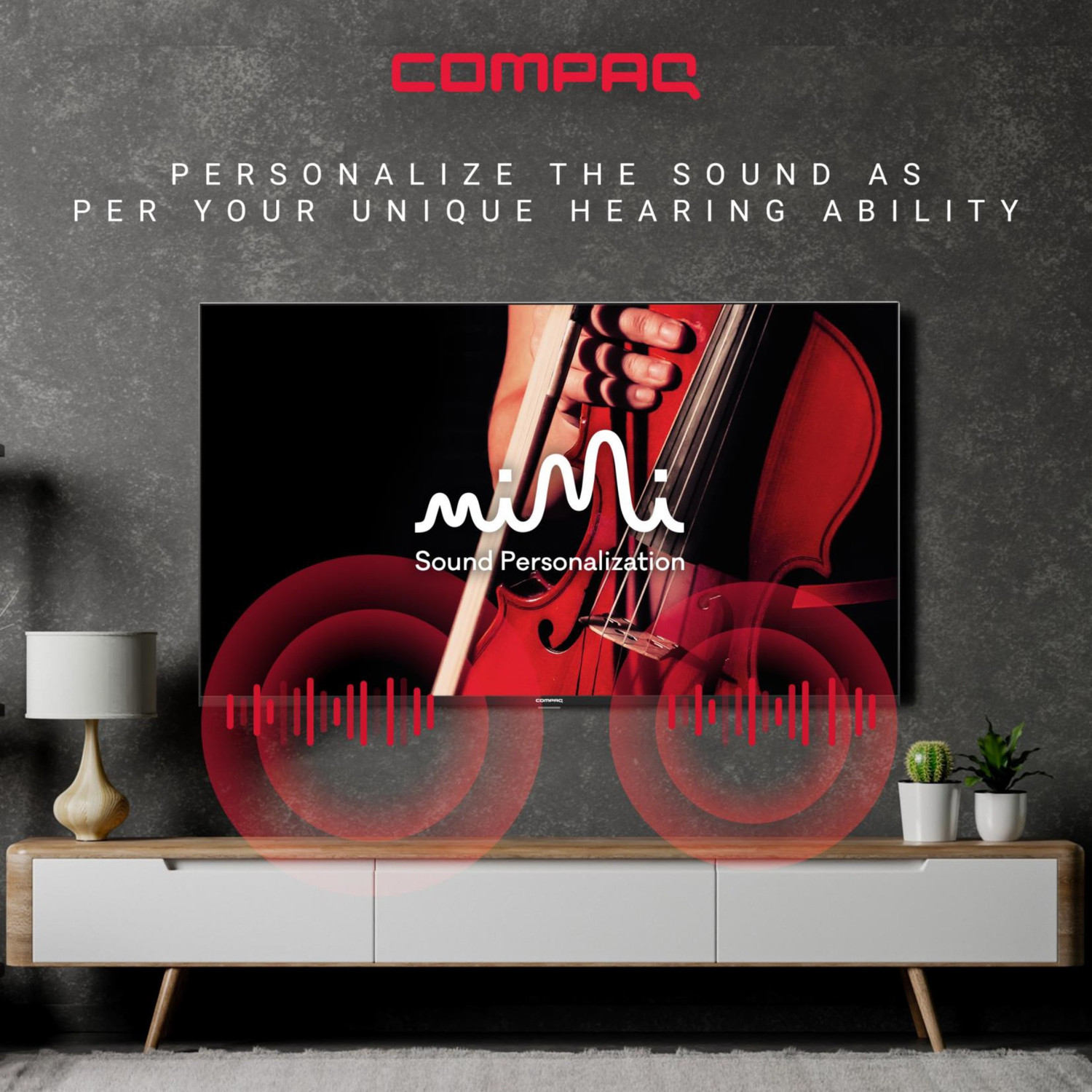 Image of Compaq HUEQ G50B 127 cm (50 inch) Ultra HD (4K) LED Smart Android TV