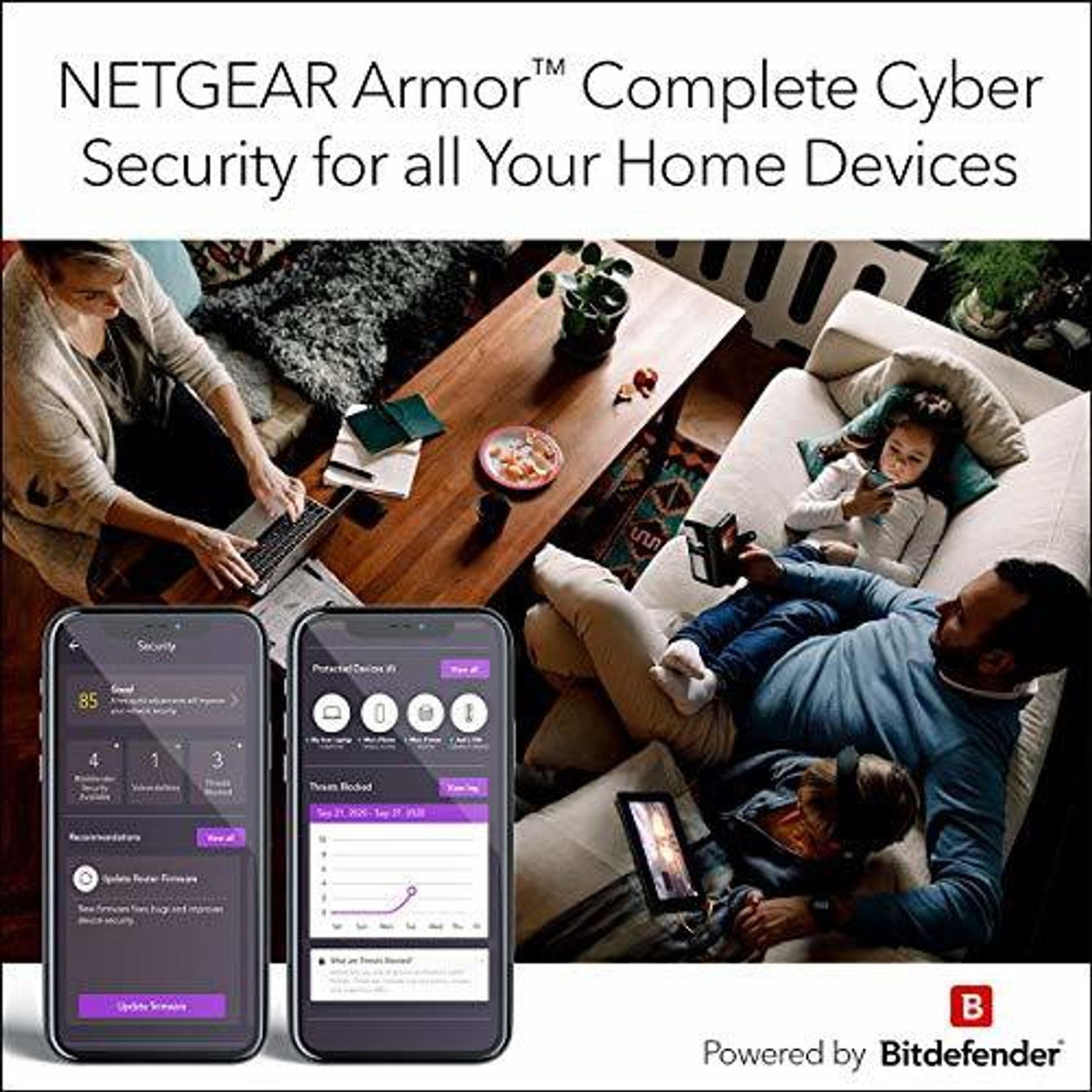 Image of NETGEAR R6900P-100NAS Wireless Router 0 GHz 2048 Mbps Wifi Speed NA Internal & External Antenna Both (Ethernet and ADSL)