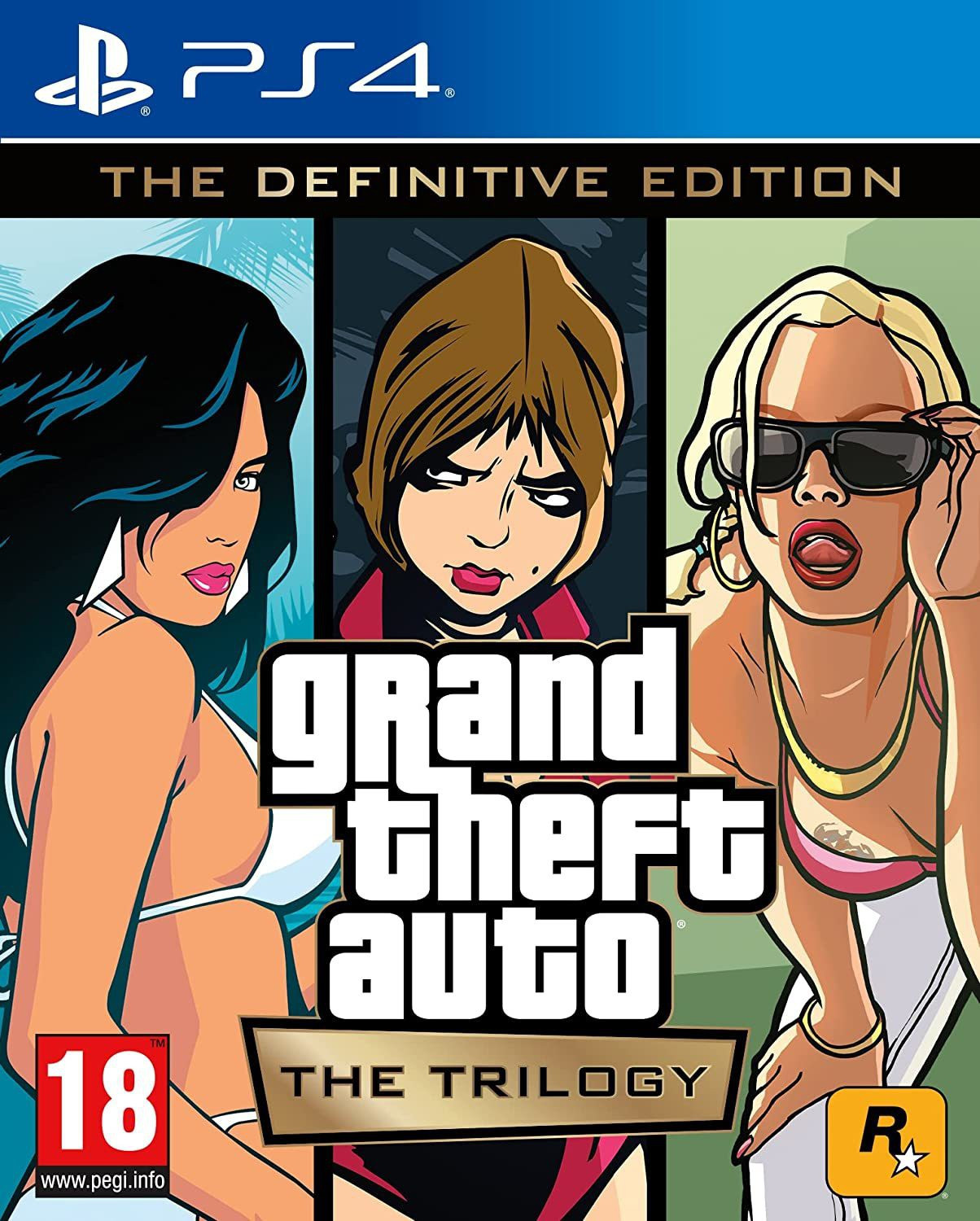Grand Theft Auto Trilogy Definitive PS4 Game – ₹2,980