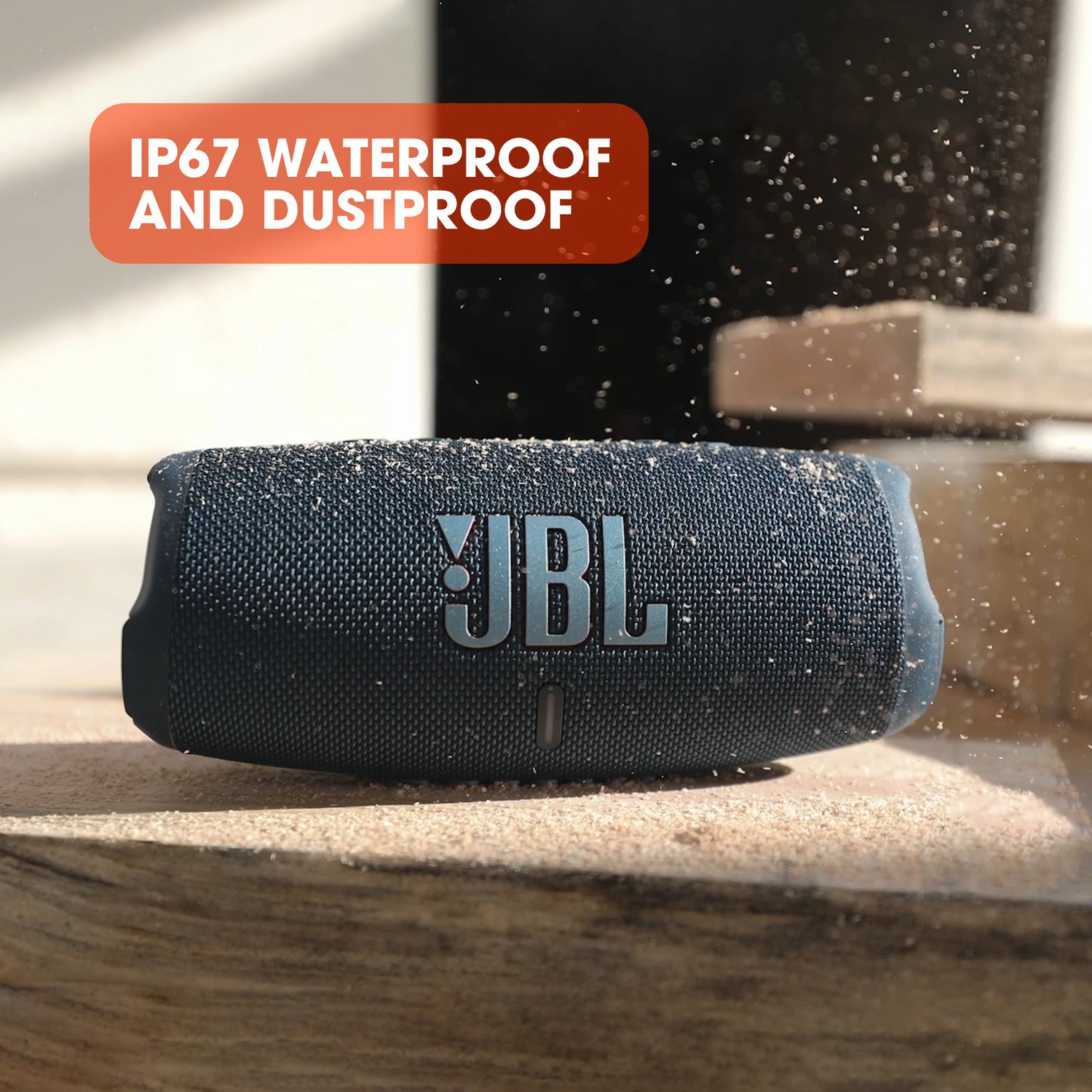 Image of JBL Charge 5 with 20Hr Playtime,IP67 Rating,7500 mAh Powerbank, Portable 40 W Bluetooth Speaker