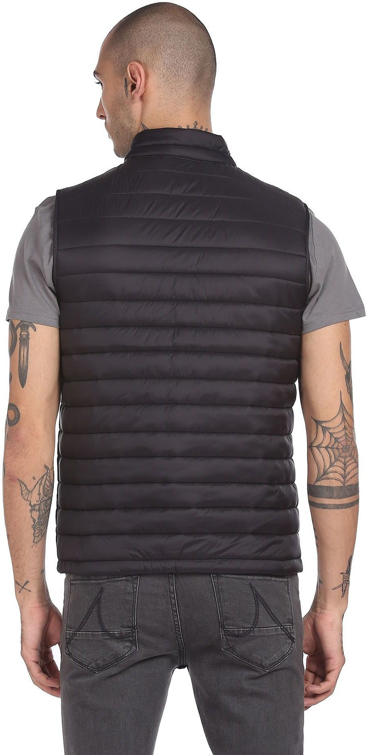 Flying machine sleeveless jackets hot sale