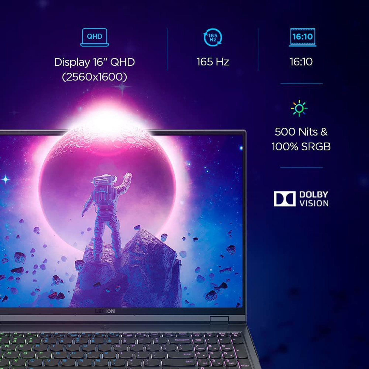 Image of Lenovo Legion 5 Pro AMD Ryzen 7 Octa Core 5th Gen - (16 GB /1 TB SSD /Windows 11 Home /6 GB Graphics /NVIDIA GeForce RTX NVIDIA GeForce RTX 3060 6GB GDDR6) Legion 5 Pro Gaming Laptop