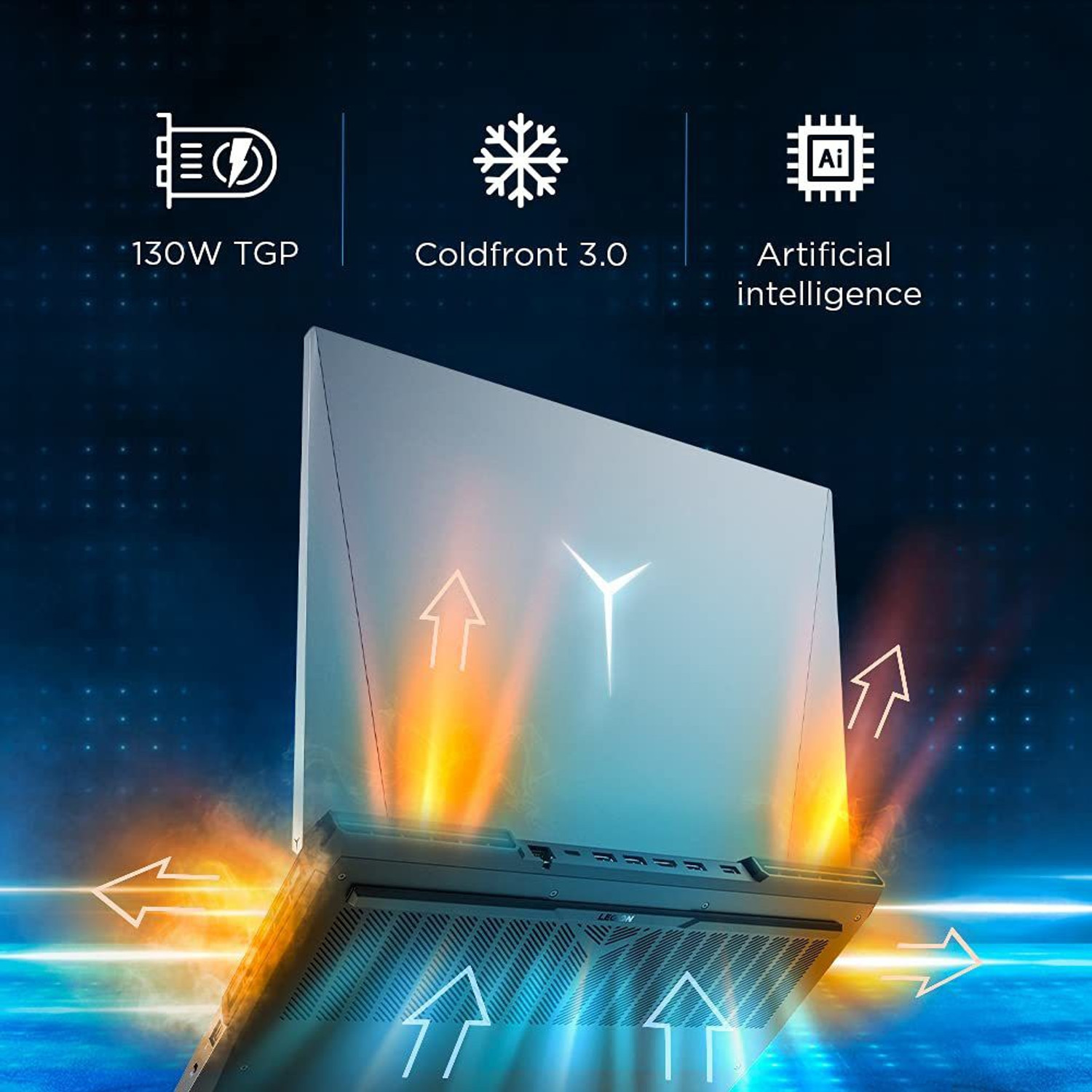 Image of Lenovo Legion 5 Pro AMD Ryzen 7 Octa Core 5th Gen - (16 GB /1 TB SSD /Windows 11 Home /6 GB Graphics /NVIDIA GeForce RTX NVIDIA GeForce RTX 3060 6GB GDDR6) Legion 5 Pro Gaming Laptop