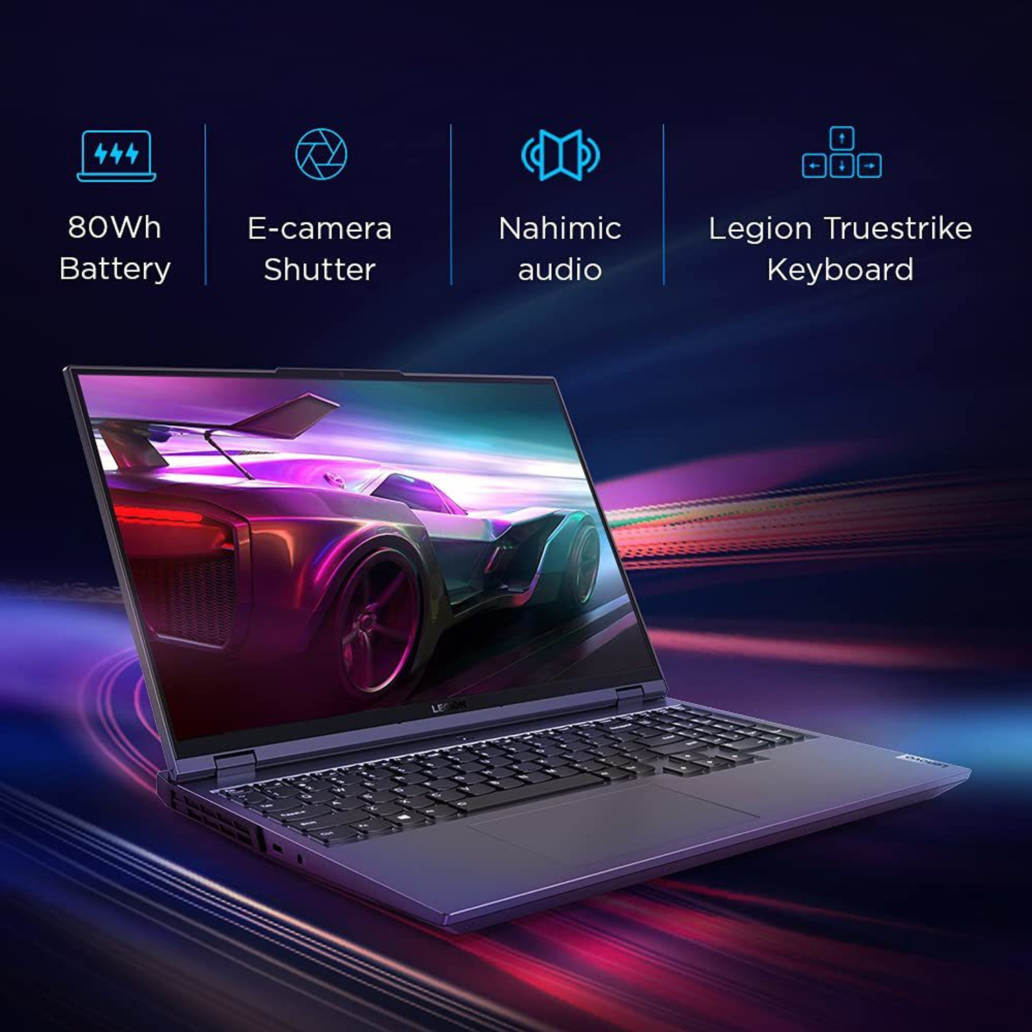 Image of Lenovo Legion 5 Pro AMD Ryzen 7 Octa Core 5th Gen - (16 GB /1 TB SSD /Windows 11 Home /6 GB Graphics /NVIDIA GeForce RTX NVIDIA GeForce RTX 3060 6GB GDDR6) Legion 5 Pro Gaming Laptop