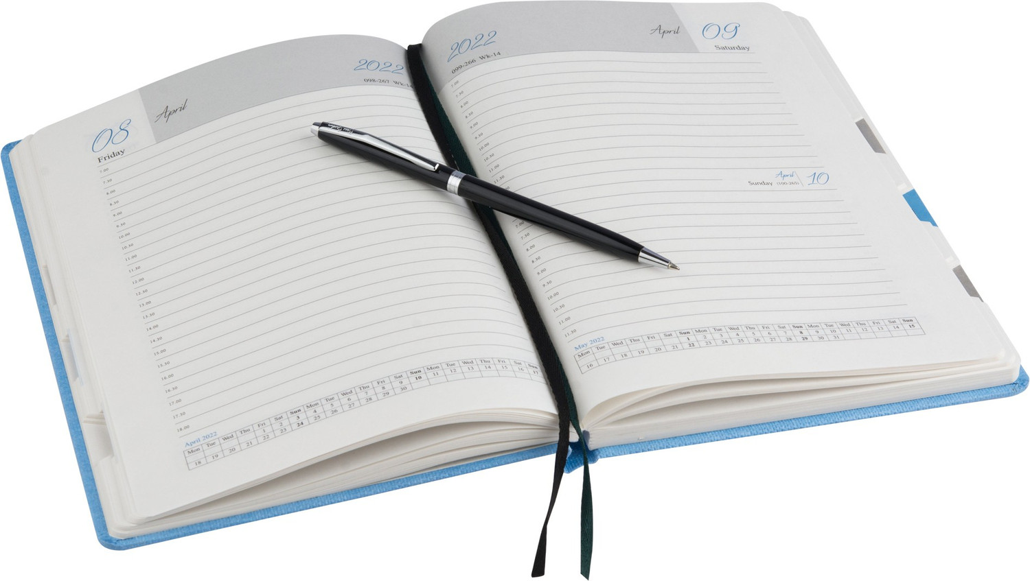 Image of Concept 2022 Canvas Diary + Pierre Cardin Belami Ball Pen Pen Gift Set