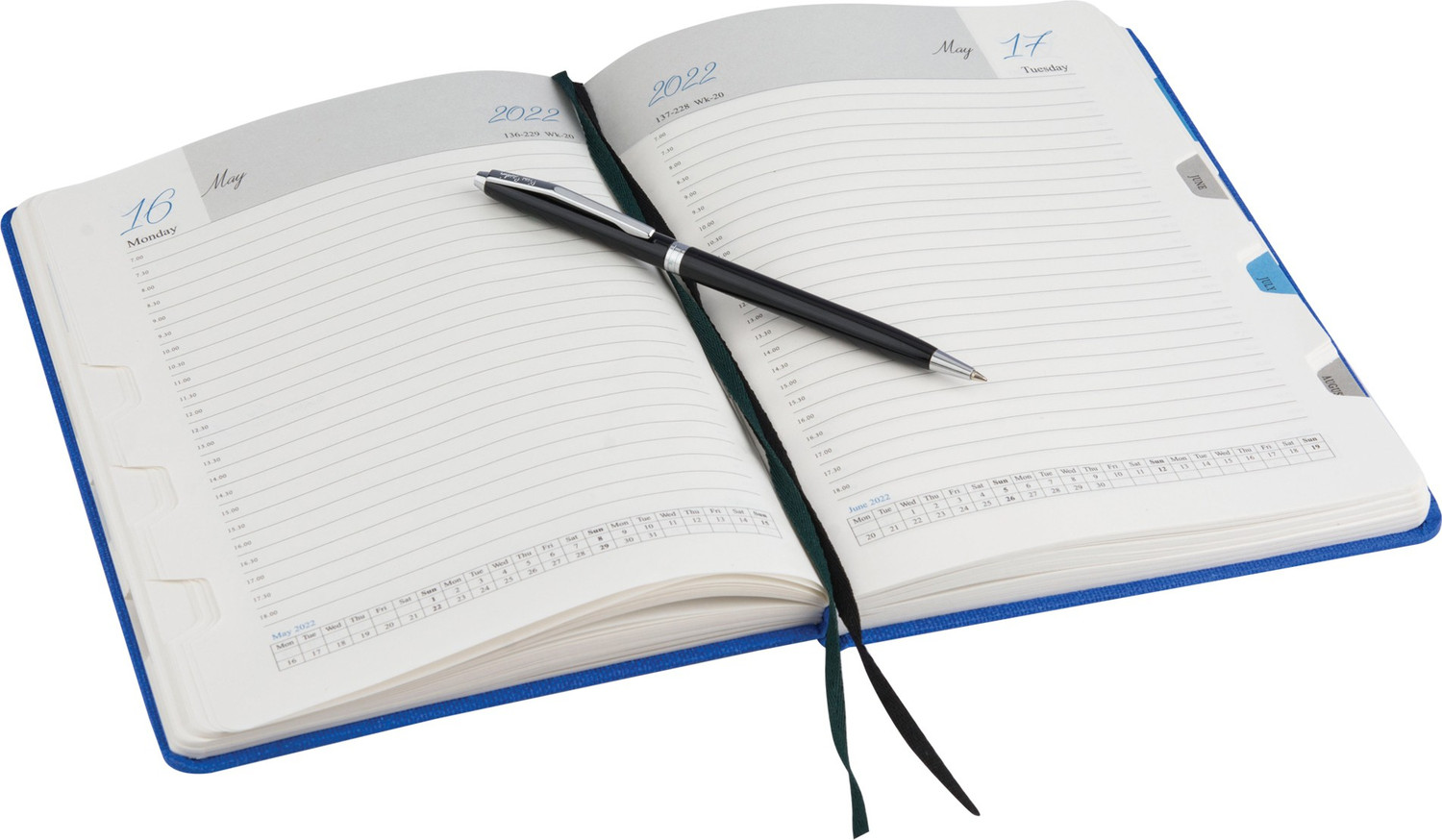 Image of Concept 2022 Canvas Diary + Pierre Cardin Belami Ball Pen Pen Gift Set