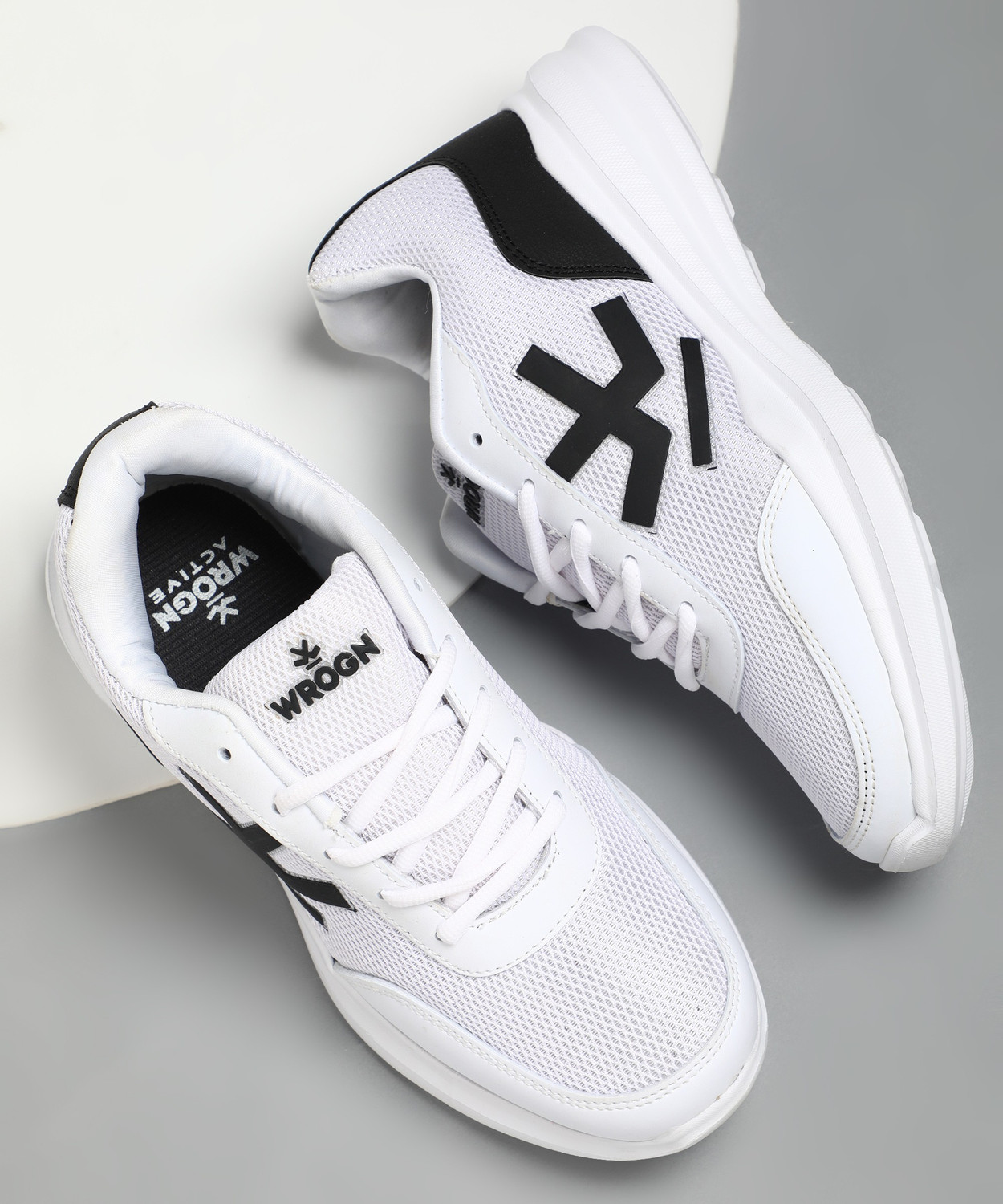 WROGN ACTIVE Running Shoes For Men White 10 Price History