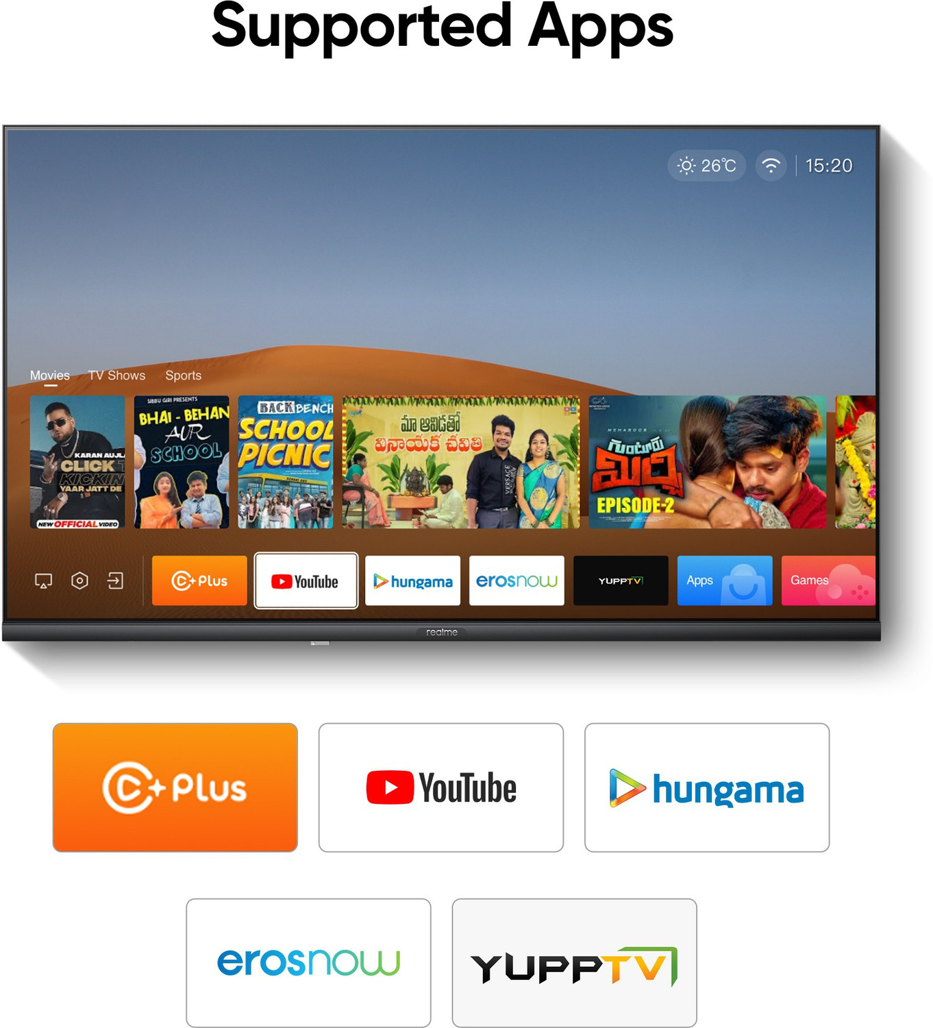 Image of realme NEO 80 cm (32 inch) HD Ready LED Smart Linux TV (RMV2101)