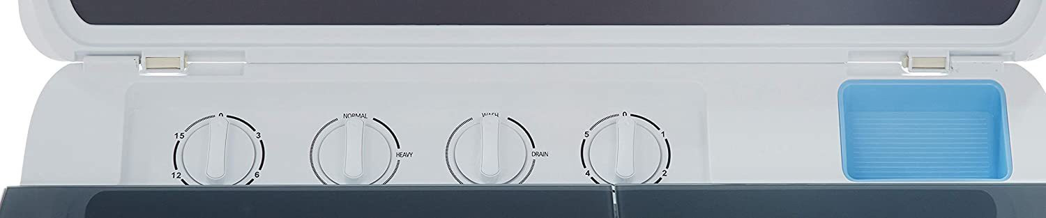 Image of Panasonic 10 kg Semi Automatic Top Load Washing Machine White, Grey