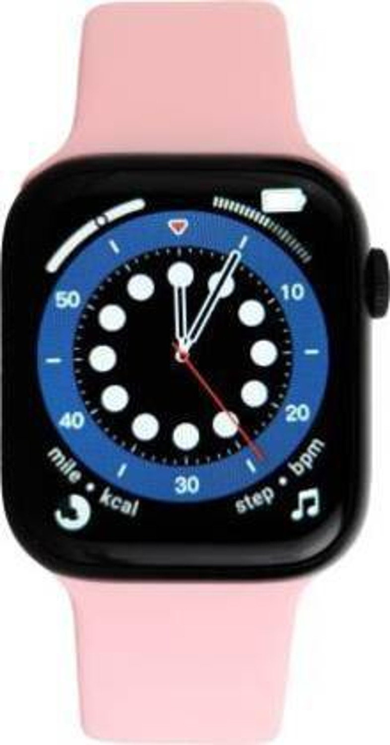 Image of CYXUS 4G Camera and Sim Card Support Watch Smartwatch (Pink Strap, free)