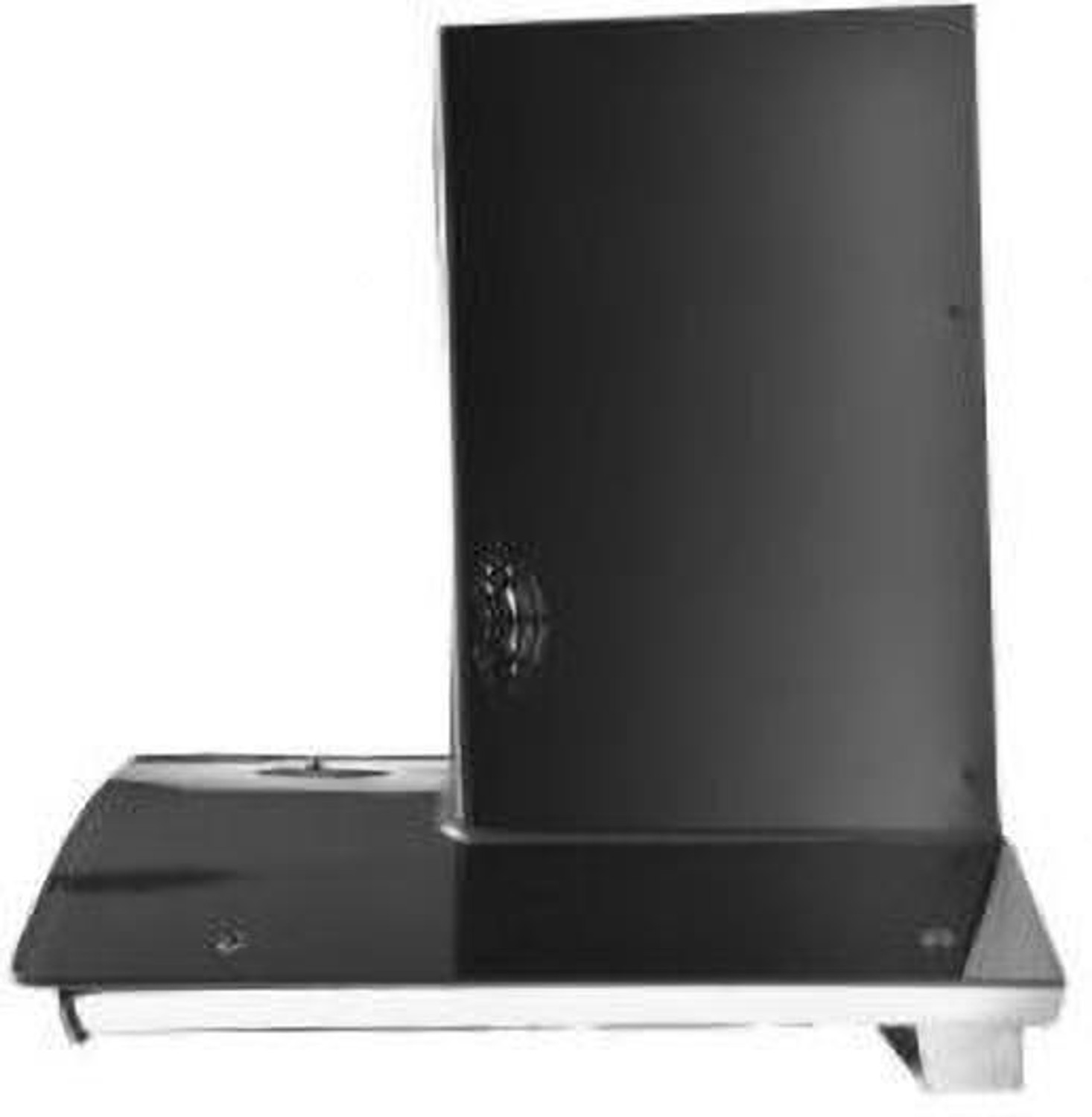 Image of FABER HOOD CREST 3D PLUS IND HC SC BK 60 Auto Clean Wall Mounted Black 1275 CMH Chimney