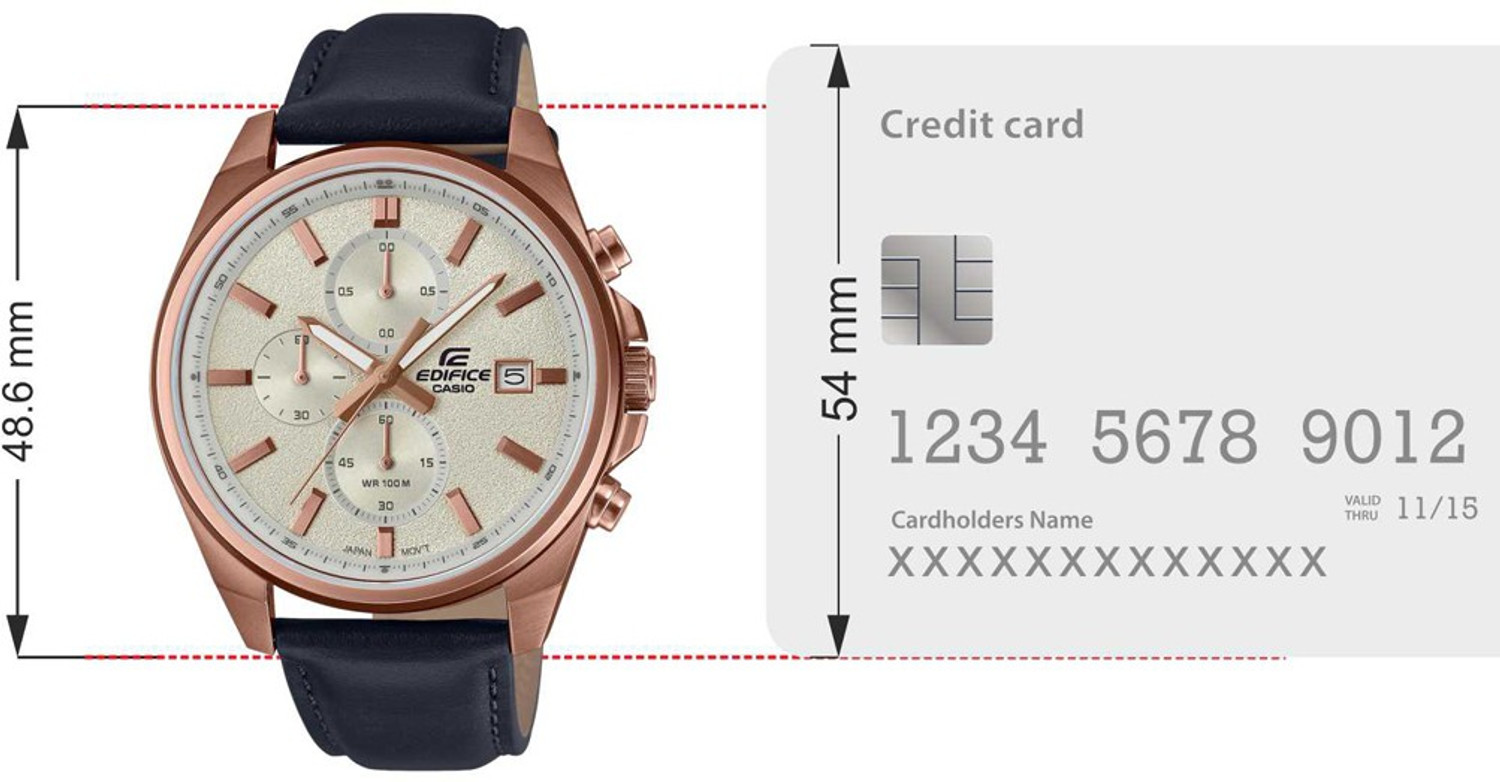 Image of CASIO EFV-610CL-7AVUDF Edifice Analog Watch - For Men