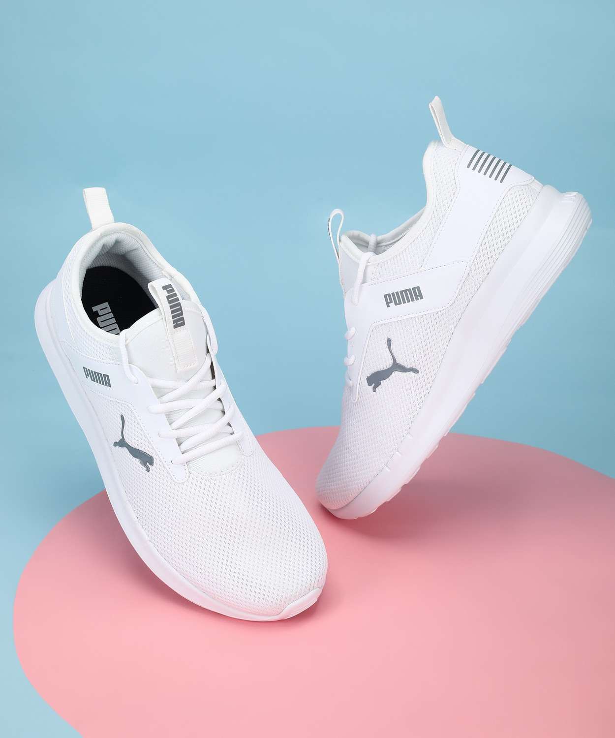 PUMA Duke Walking Shoes For Men White 9 Price History