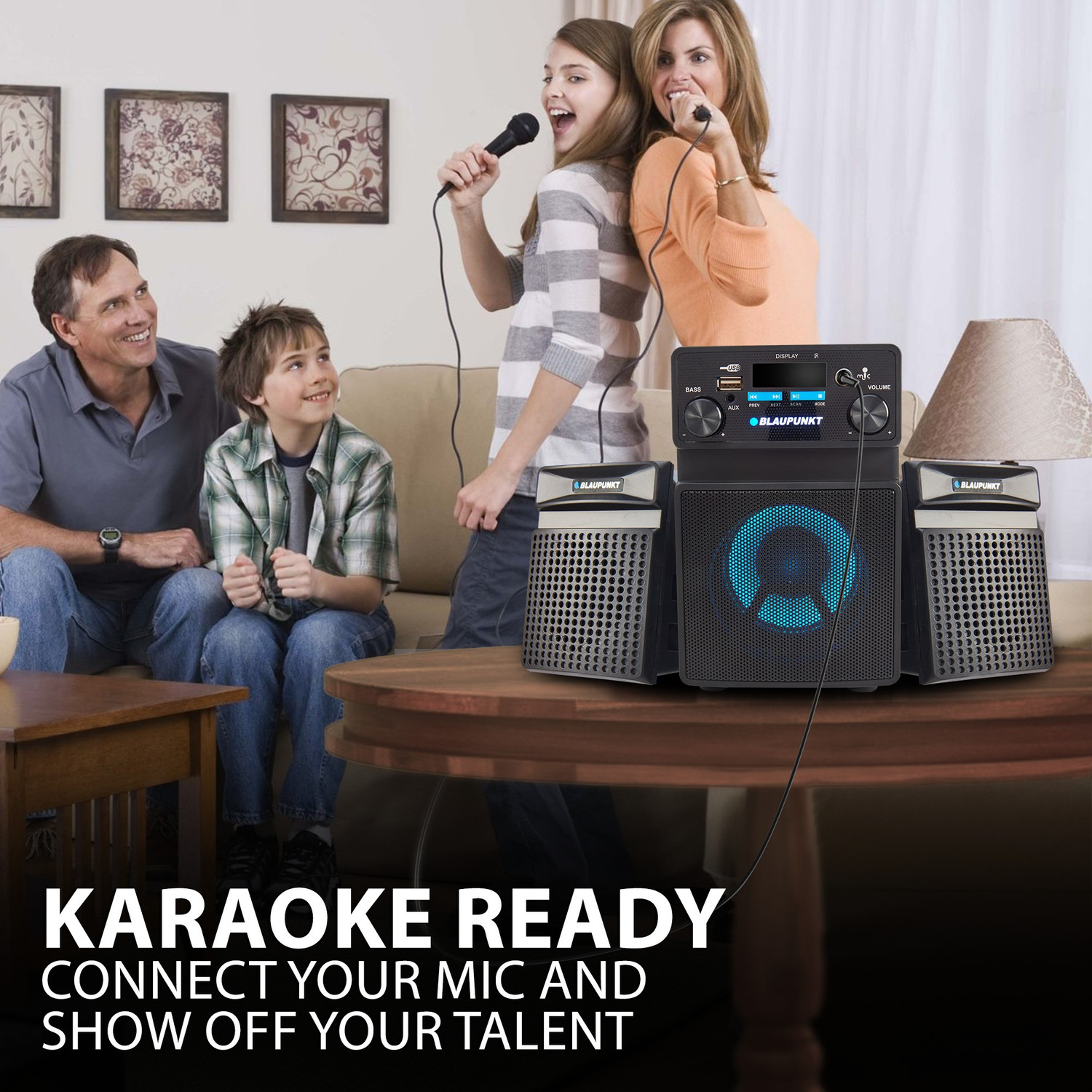 Image of Blaupunkt SP205 Multimedia Speaker 35 W Bluetooth Home Theatre