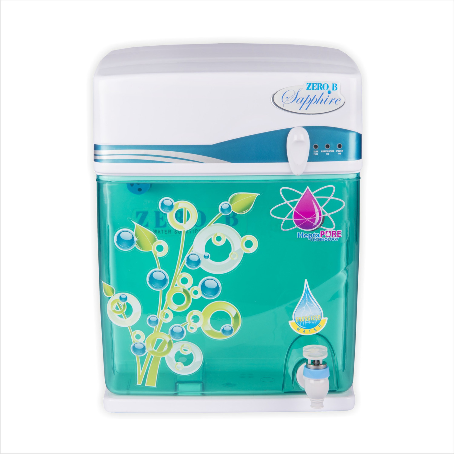 Image of Zero B Sapphire With Auto Flush Timer With 7 Stages Purification 6 L RO Water Purifier