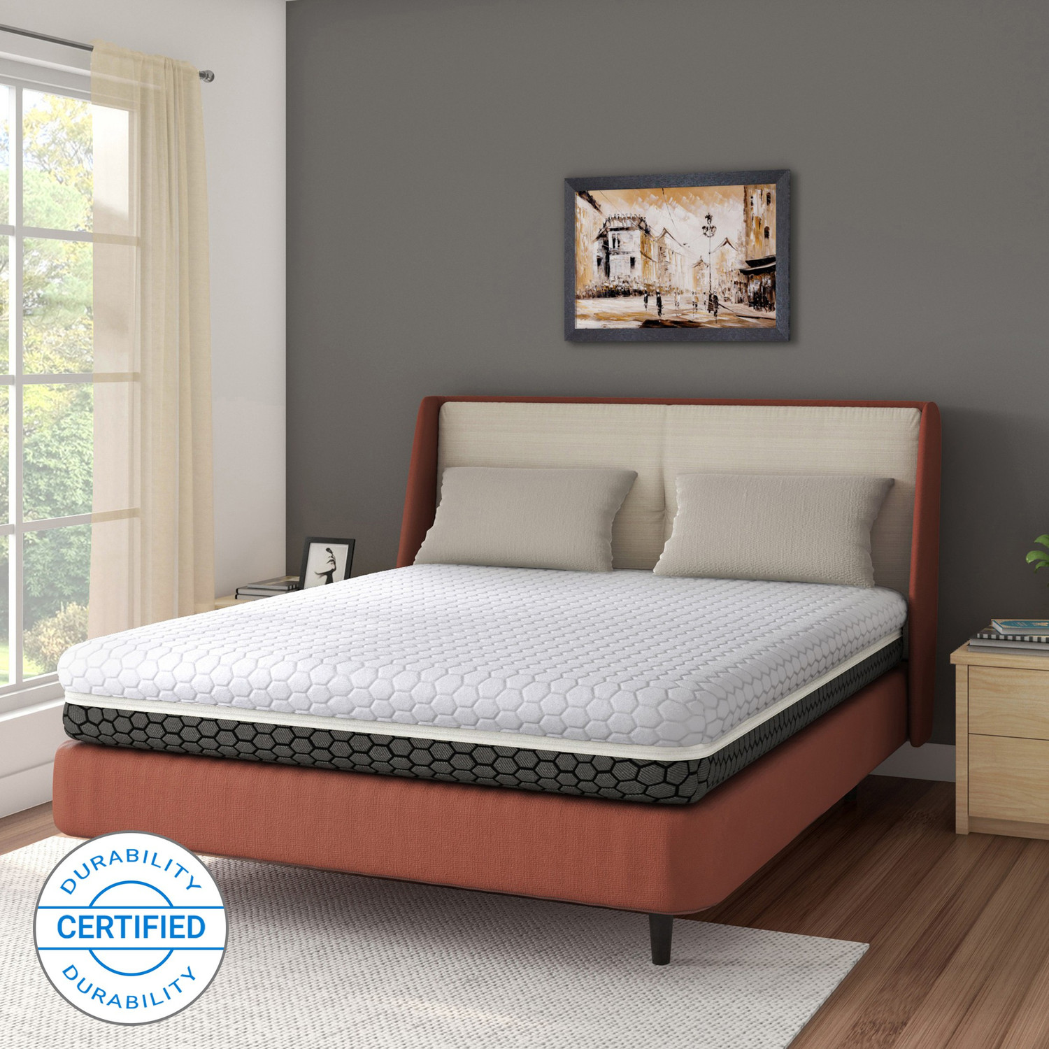 Image of Flipkart Perfect Homes GenNXT Orthopedic Memory 6 inch Single PU Foam Mattress