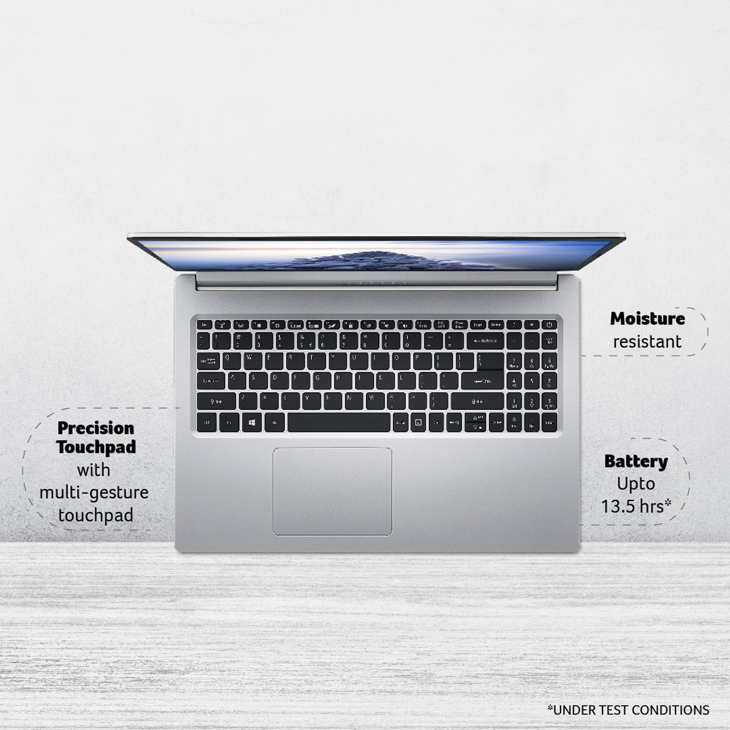 Image of Acer Aspire 5 AMD Ryzen 5 Hexa Core 5500U - (8 GB /512 GB SSD /Windows 11 Home) A515-45 Thin and Light Laptop