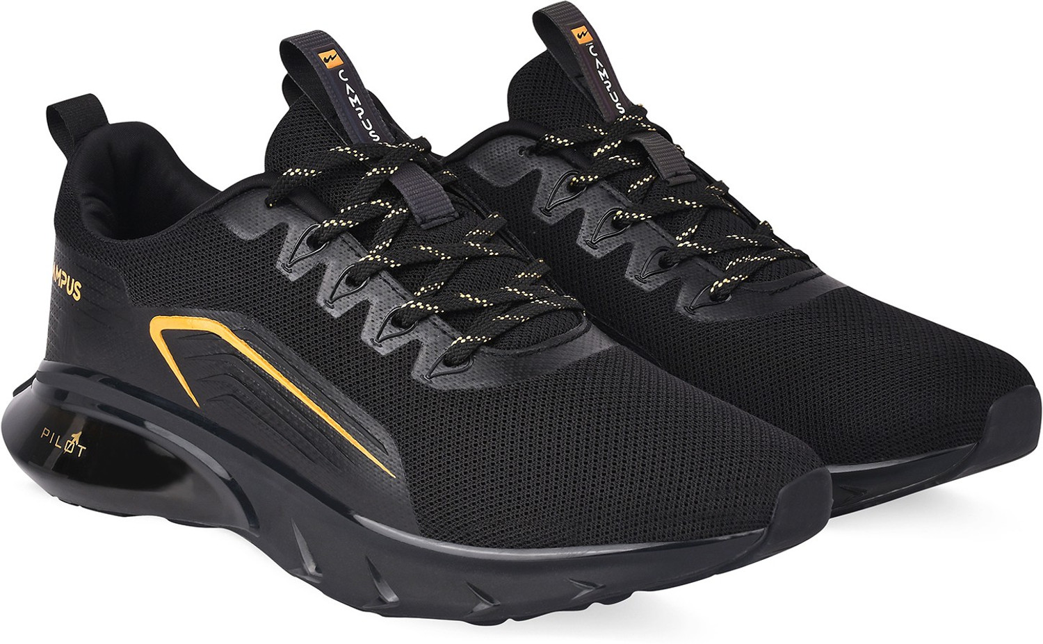 CAMPUS DREAMPLEX Running Shoes For Men (Black) | Price History