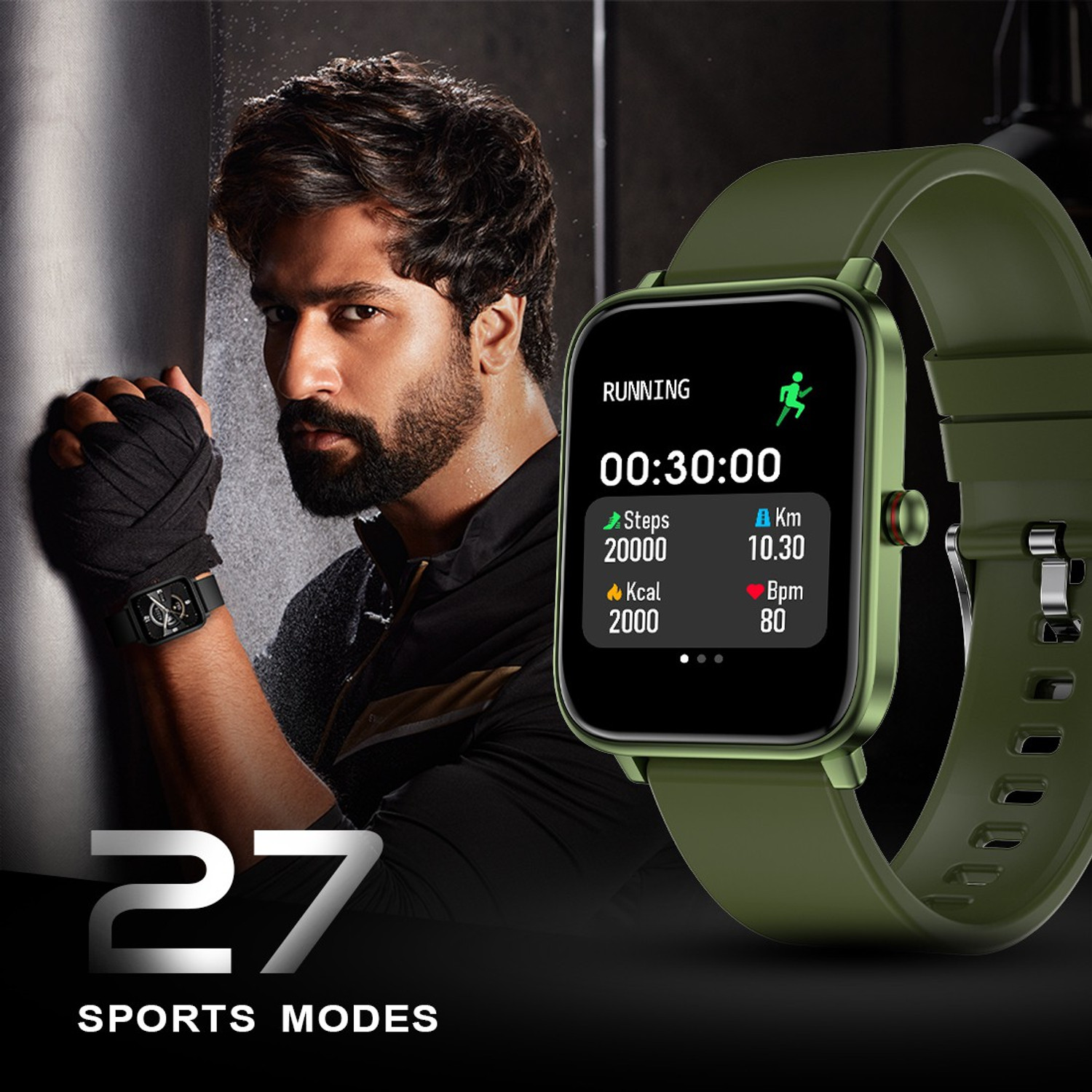 Image of Fire-Boltt Ninja Pro Max 40.6mm (1.6) Smart Watch Ultra Thin Body & 27 Sports Mode, IP68 Smartwatch