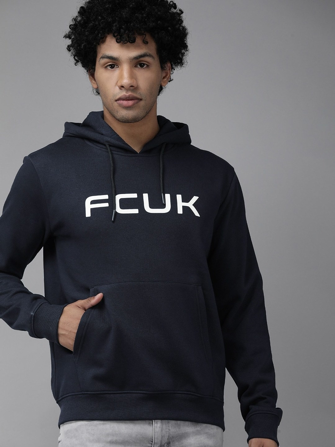 French Connection Full Sleeve Printed Men Sweatshirt Price History