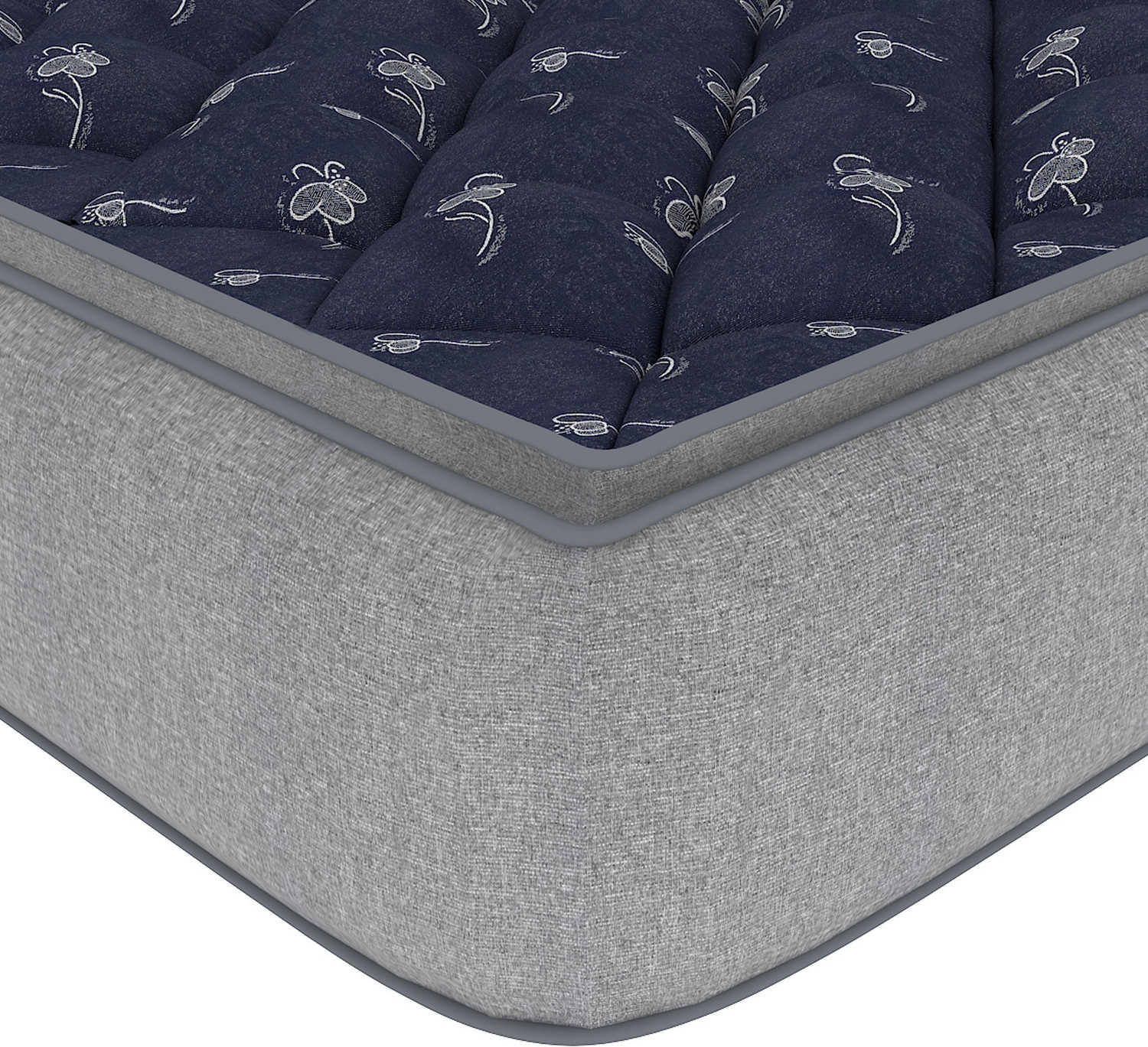 Image of COIRFIT LUXURINO Pillow Top with ISPT Tech. 8 inch Single Bonnell Spring Mattress