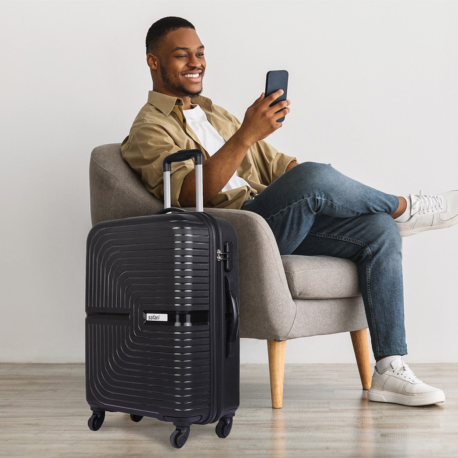 Image of SAFARI ECLIPSE 66 Check-in Suitcase 4 Wheels - 26 inch