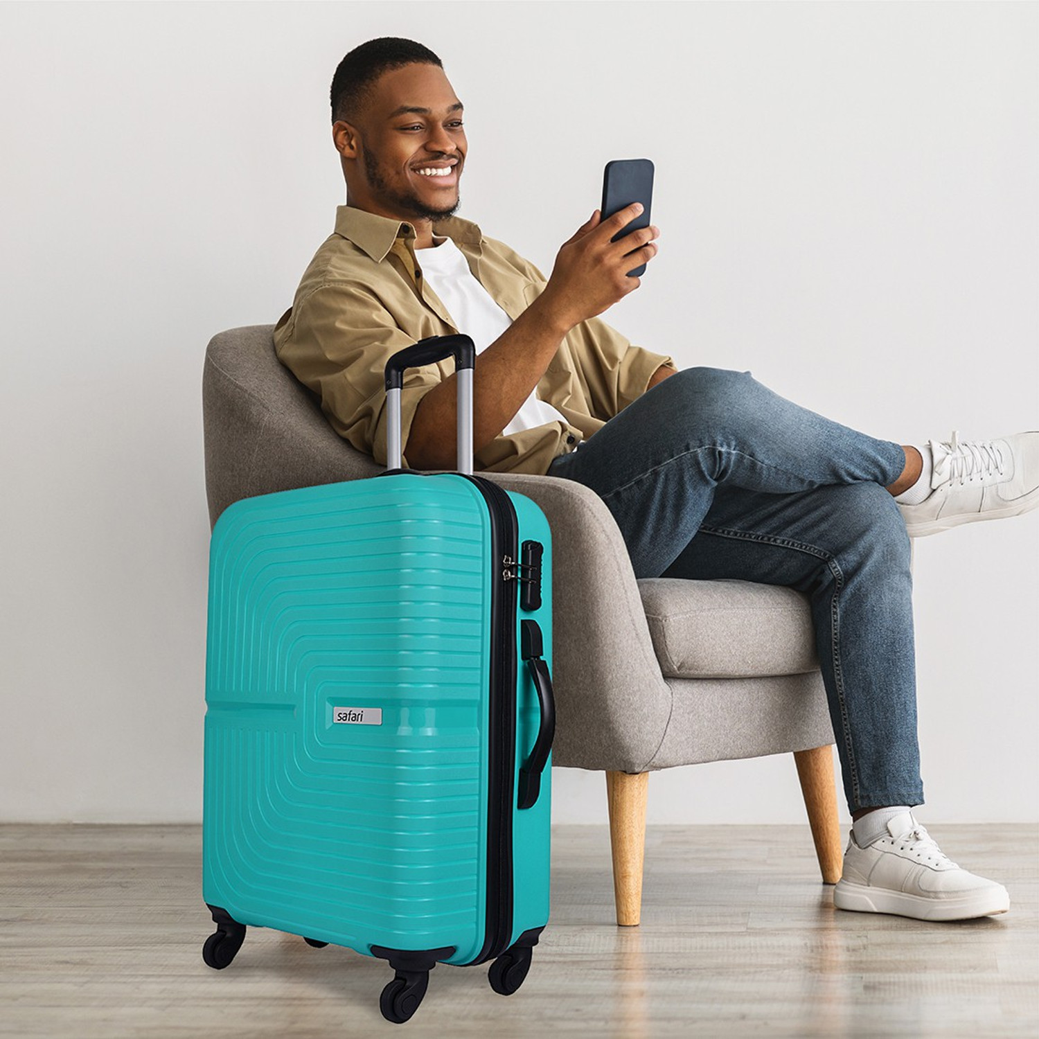 Image of SAFARI ECLIPSE 66 Check-in Suitcase 4 Wheels - 26 inch