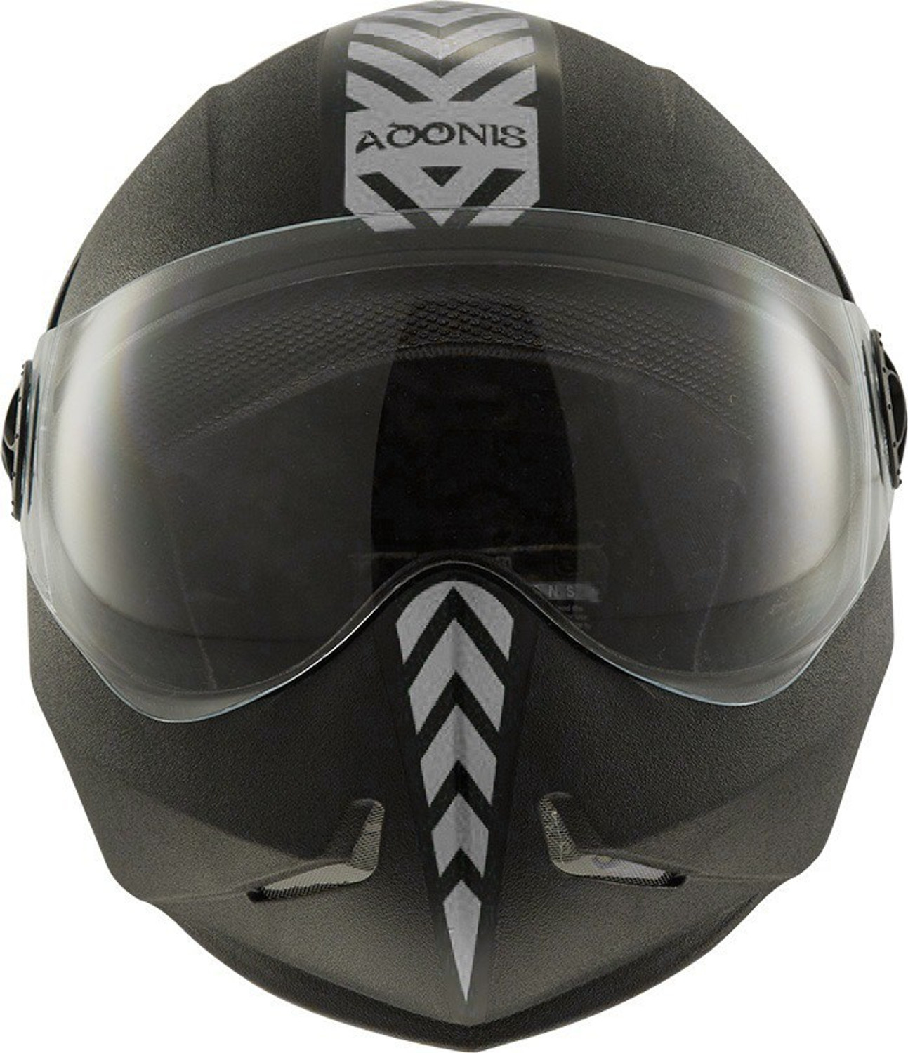 Steelbird sb 50 Adonis Dashing Motorsports Helmet BLACK SILVER