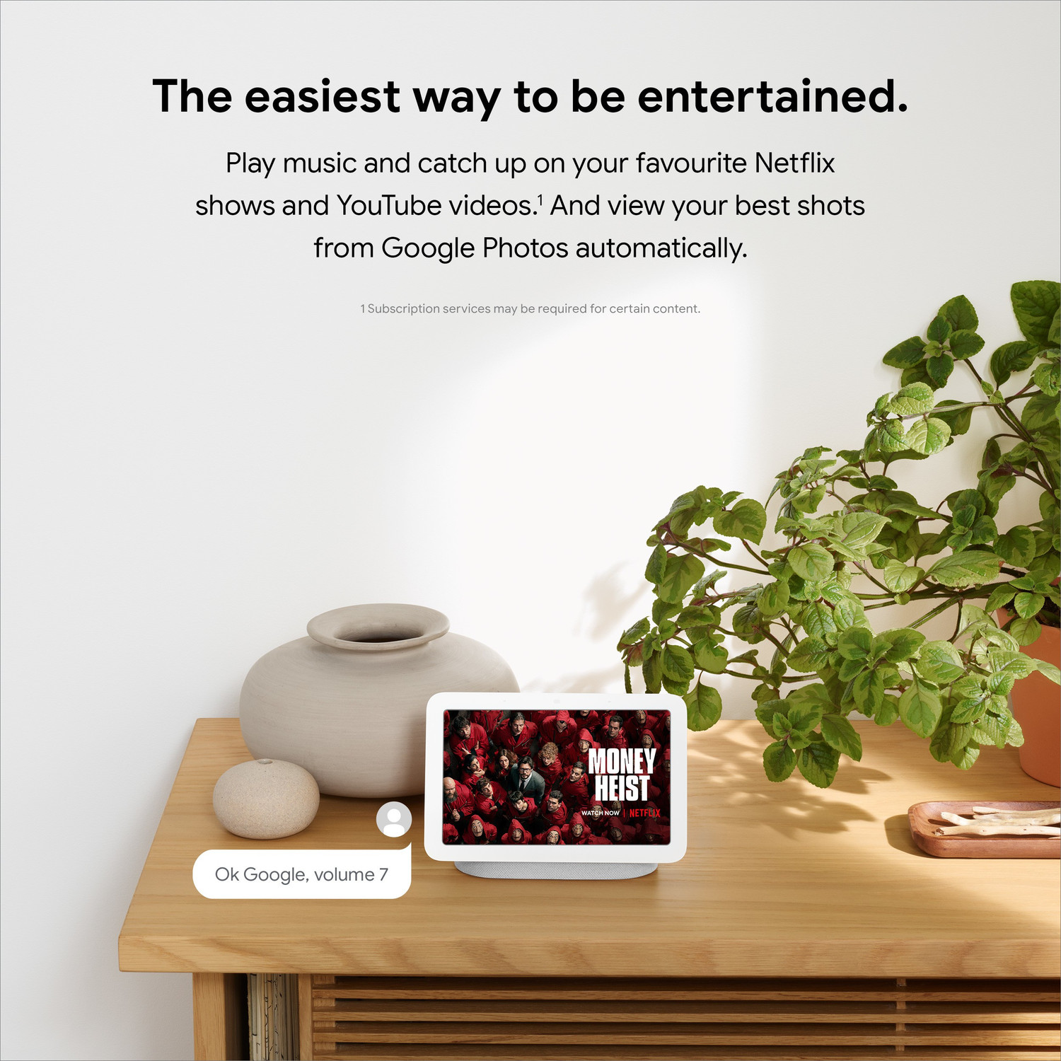 Image of Google Nest Hub (2nd gen), Display with Google Assistant Smart Speaker