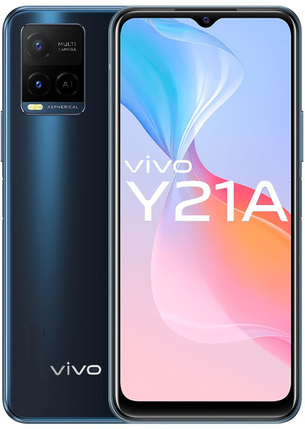 Image of vivo Y21A (Midnight Blue, 64 GB)