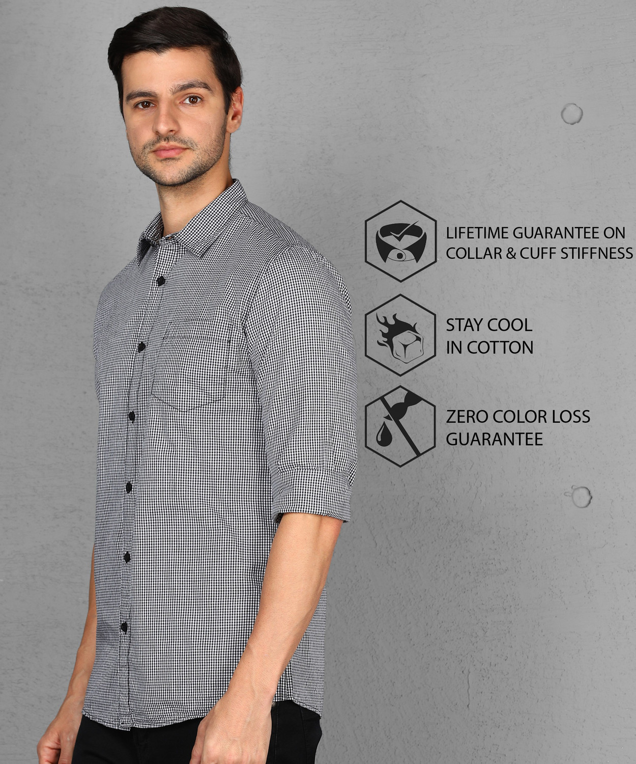 Image of METRONAUT by Flipkart Men Checkered Formal Multicolor Shirt