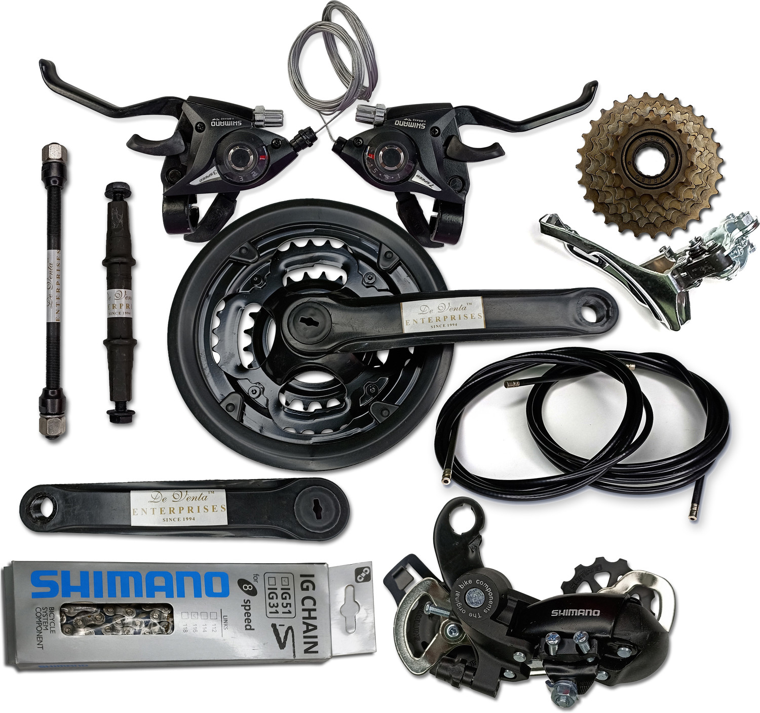 De Venta 21 Speed Gear Set Kit For Racing Bike Mountain Bike Road Bicycle Wheel Price History
