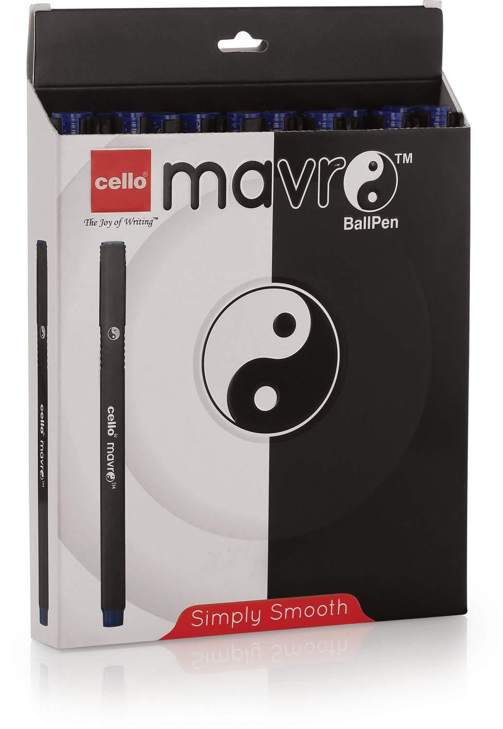 Image of Cello Aspro Mavro Ball Pen