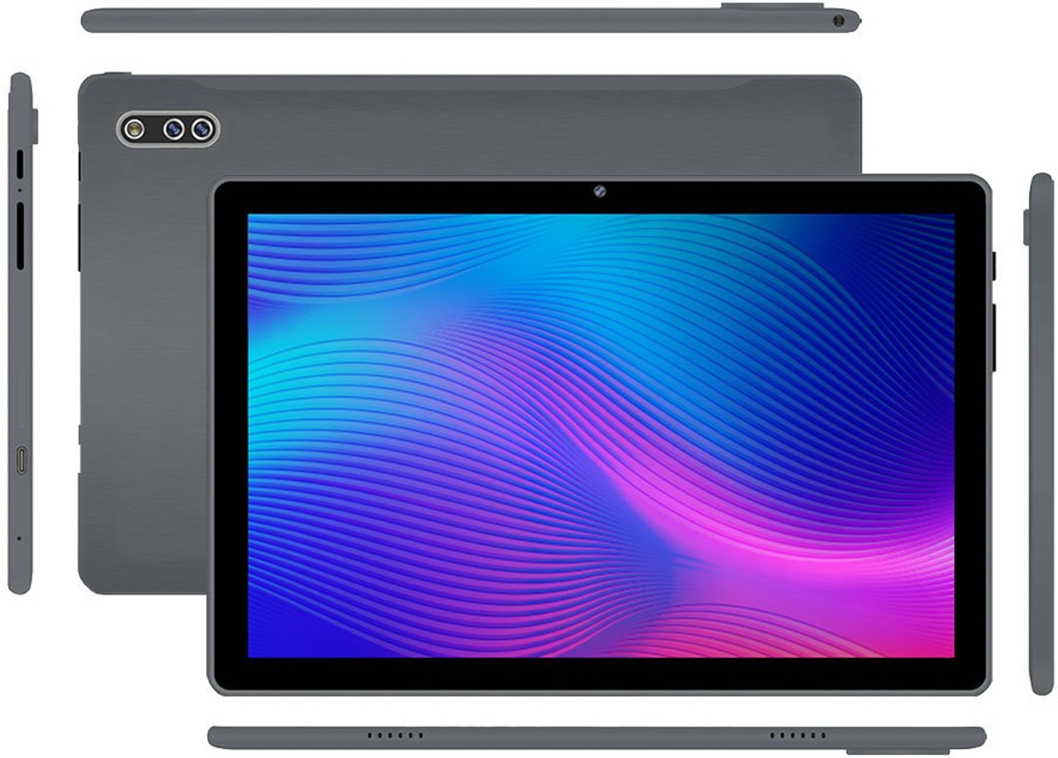 Image of Swipe Slate 3 HD IPS Display 3 GB RAM 32 GB ROM 10.1 inch with 4G 2.0 GHz Ultra Fast Octa Core Processor, T618 Tablet (Space Grey)