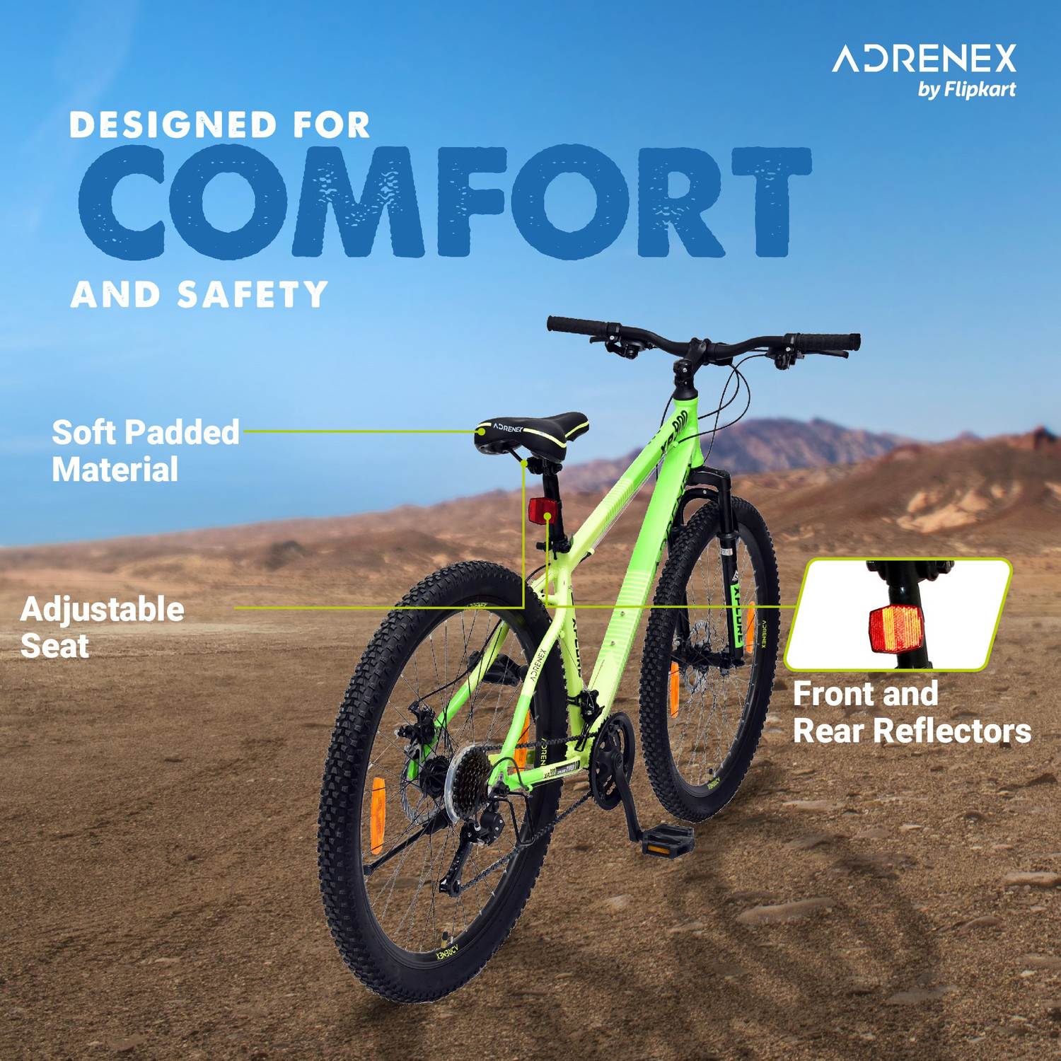 Image of Adrenex by Flipkart Xplore XP 900 27.5 T (inch) Mountain Cycle